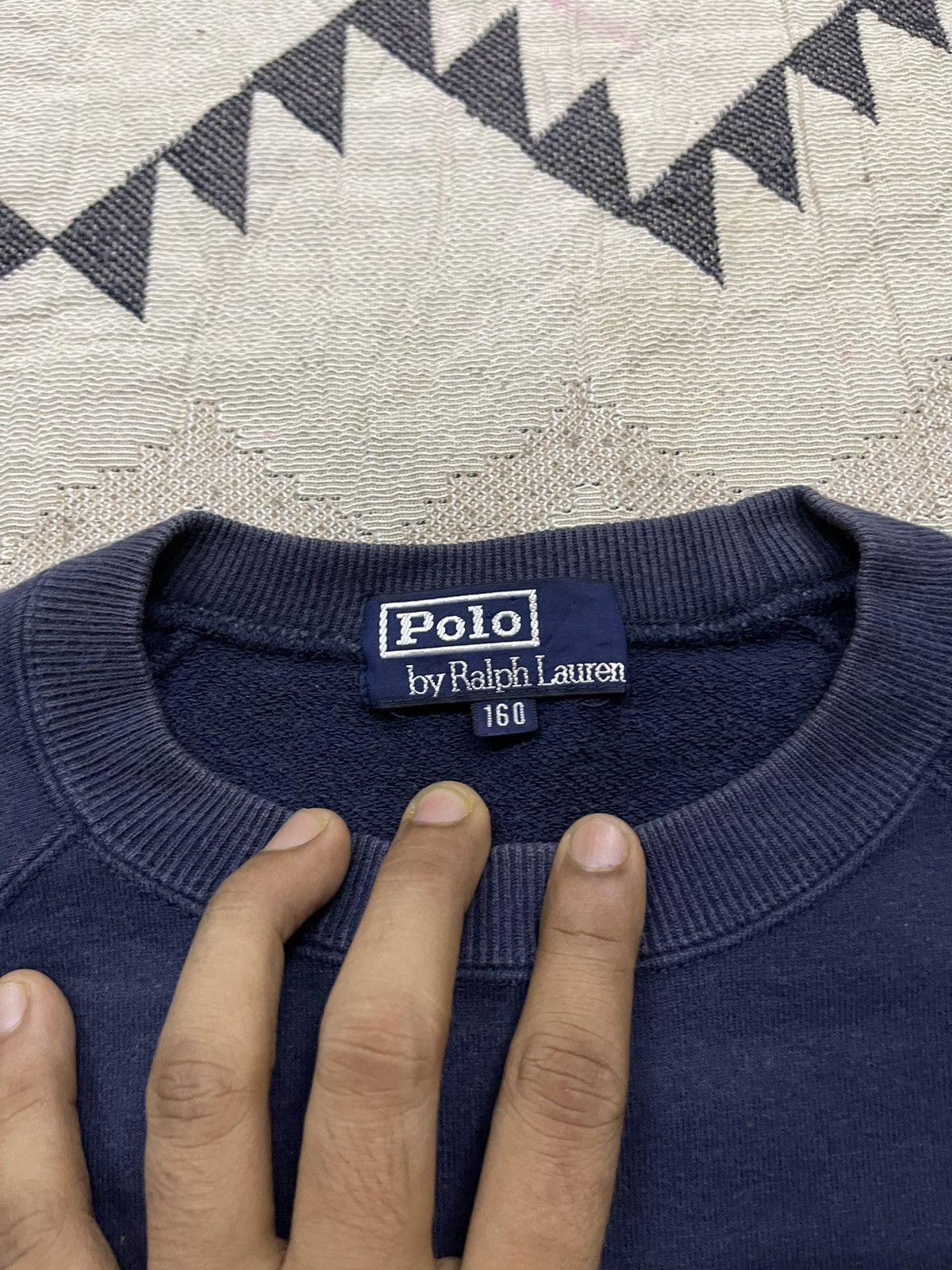 Polo Ralph Lauren 90s POLO SPORT WORKWEAR WING BY RALPH LAUREN CREWNECK FADED Size US S / EU 44-46 / 1 - 6 Thumbnail