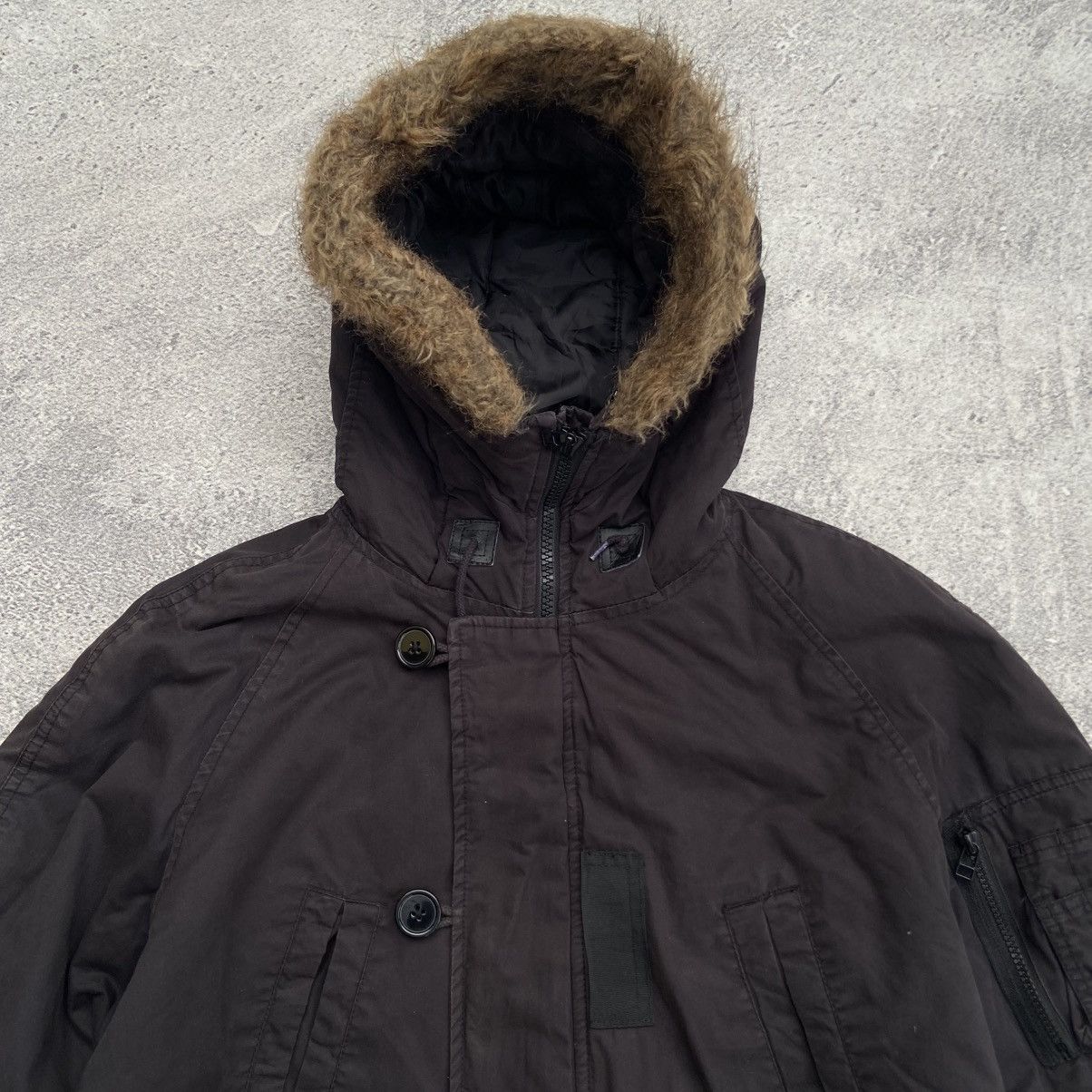Avirex 2000s Avirex PX - Vkei Style Fur Parka Jacket Size US XL / EU 56 / 4 - 2 Thumbnail