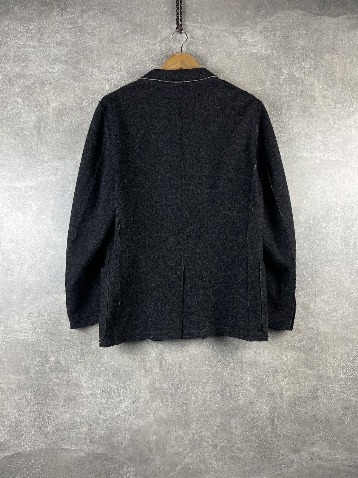 Z Zegna Z Zegna Techo Tailoring Avant Garde Deconstruction Blazer Size 48R - 8 Thumbnail