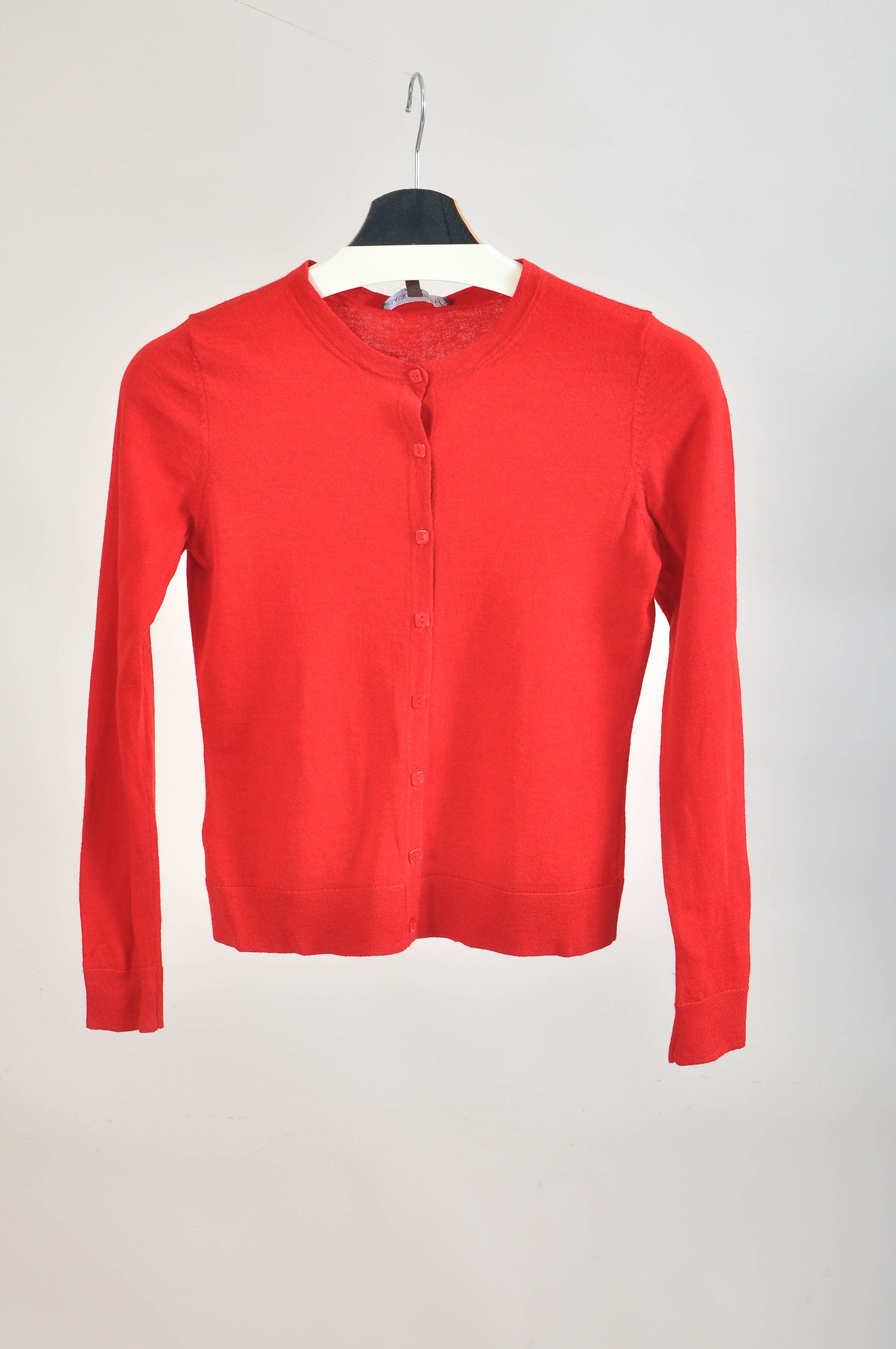 Laura Ashley Vintage 00s Laura Ashley cardigan in red Size S / US 4 / IT 40 - 1 Thumbnail