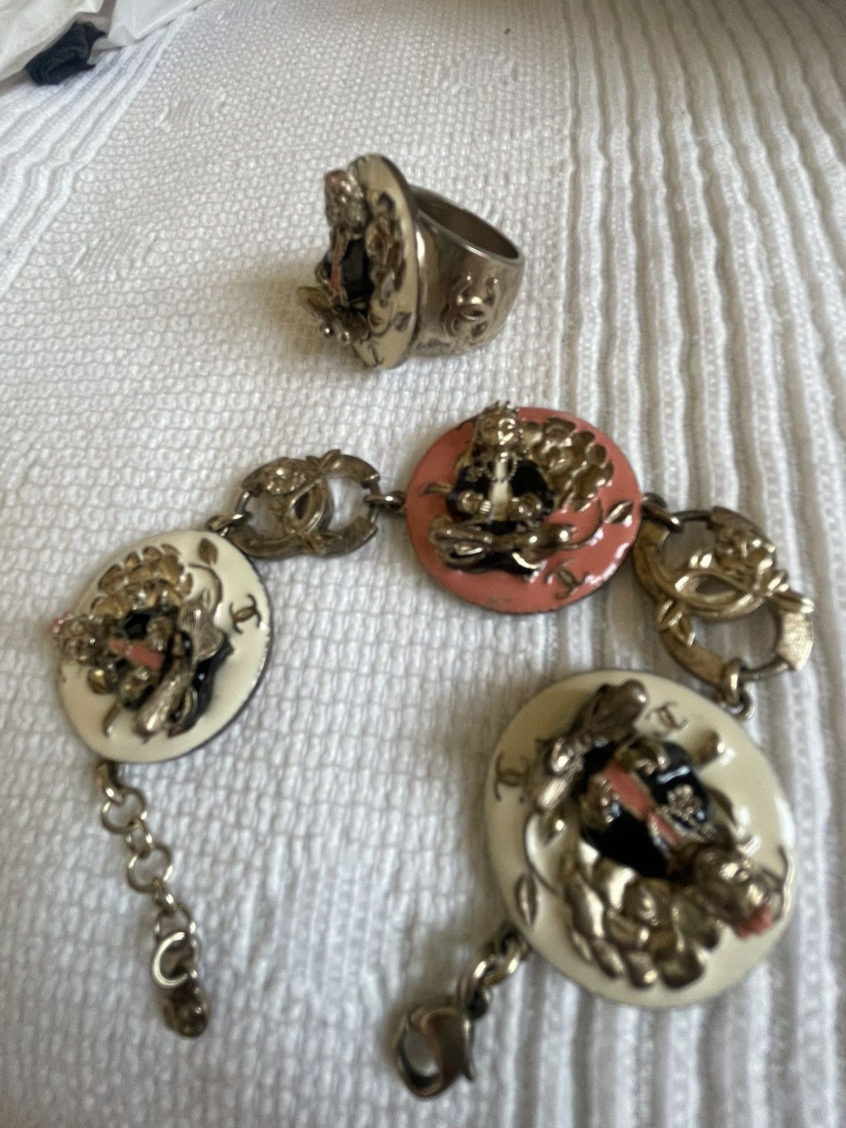 Chanel CHANEL SET ARMBAND AND RING Size ONE SIZE - 4 Thumbnail