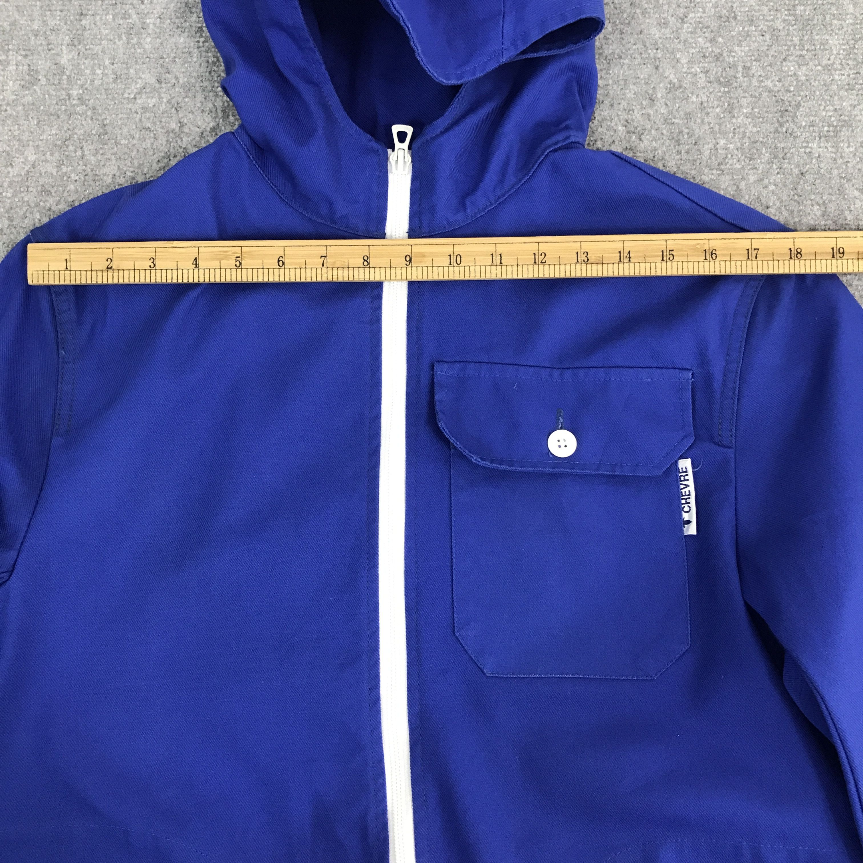 Designer Rare Chevre Zipper Jacket Hoodie Size US M / EU 48-50 / 2 - 5 Thumbnail