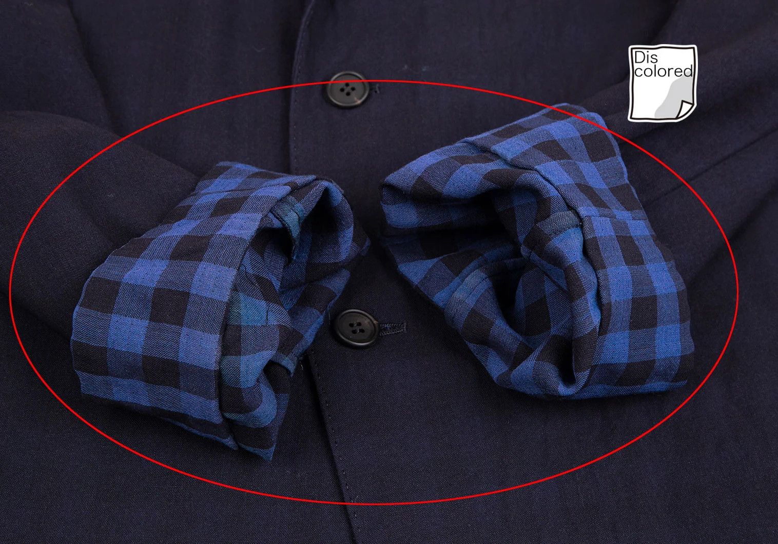 Issey Miyake Summer Wool Jacket in Navy with Check Pattern Size US XL / EU 56 / 4 - 8 Thumbnail
