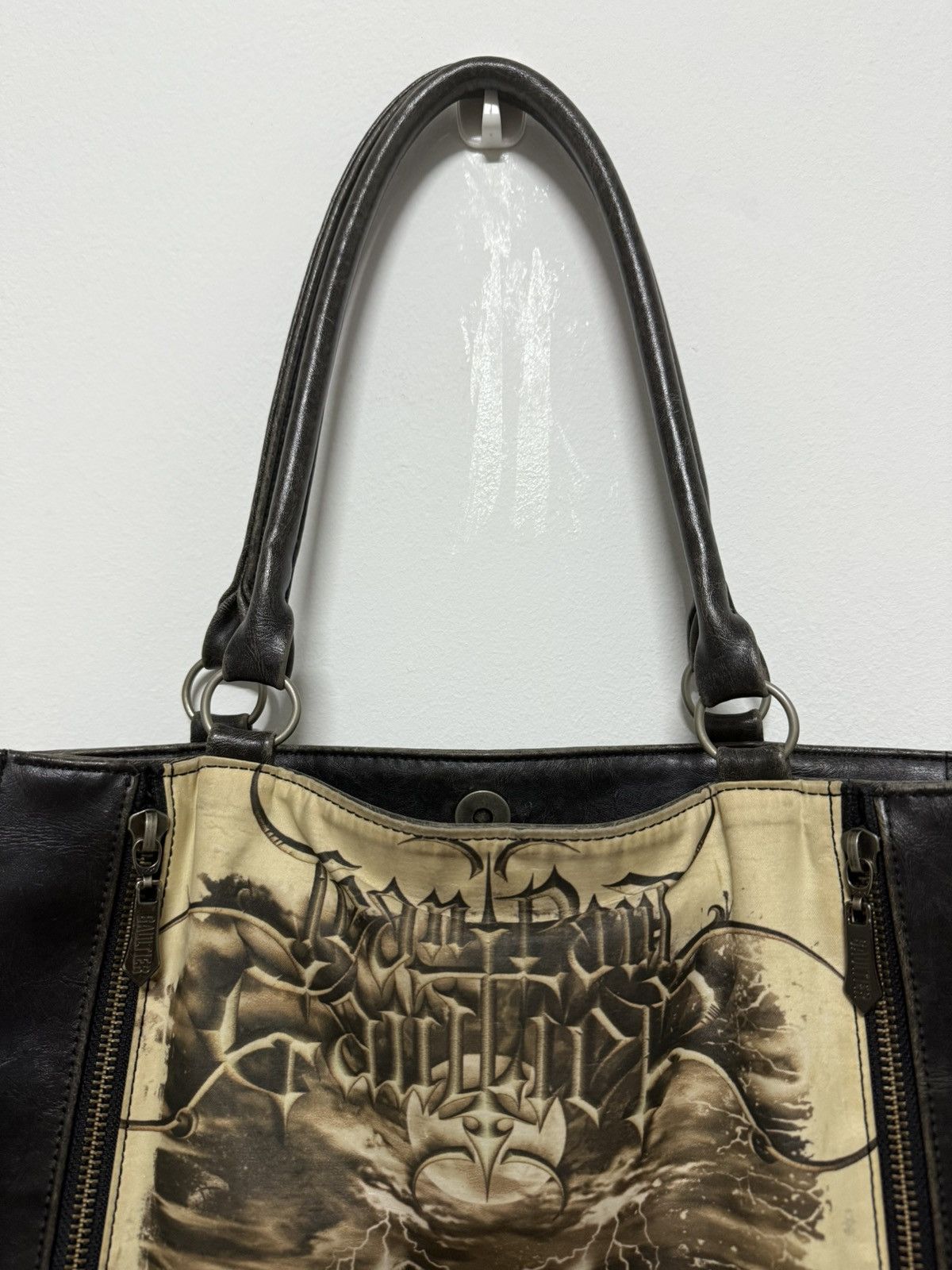 Jean Paul Gaultier Vintage Rare Jean paul gaultier Satan/gargoyle tote bag Size ONE SIZE - 5 Thumbnail