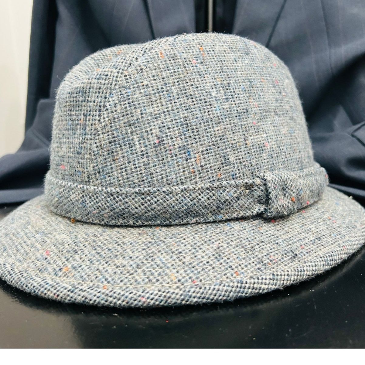 Other Vintage Gray Wool Fedora Hat Mens Classic Midcentury Style Size ONE SIZE - 1 Thumbnail
