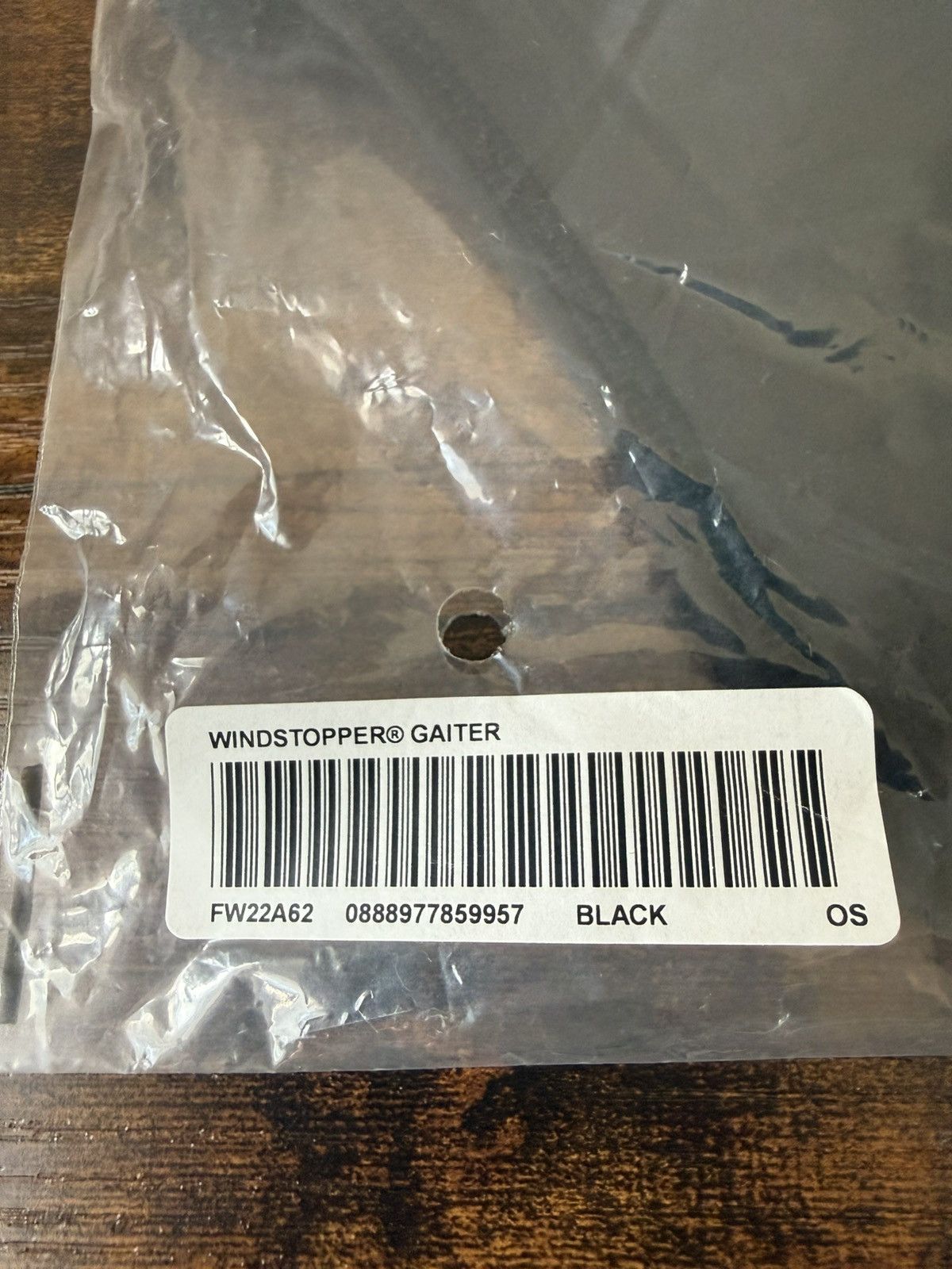Supreme Supreme Windstopper Neck Gaiter Black (FW22) Size ONE SIZE - 2 Thumbnail