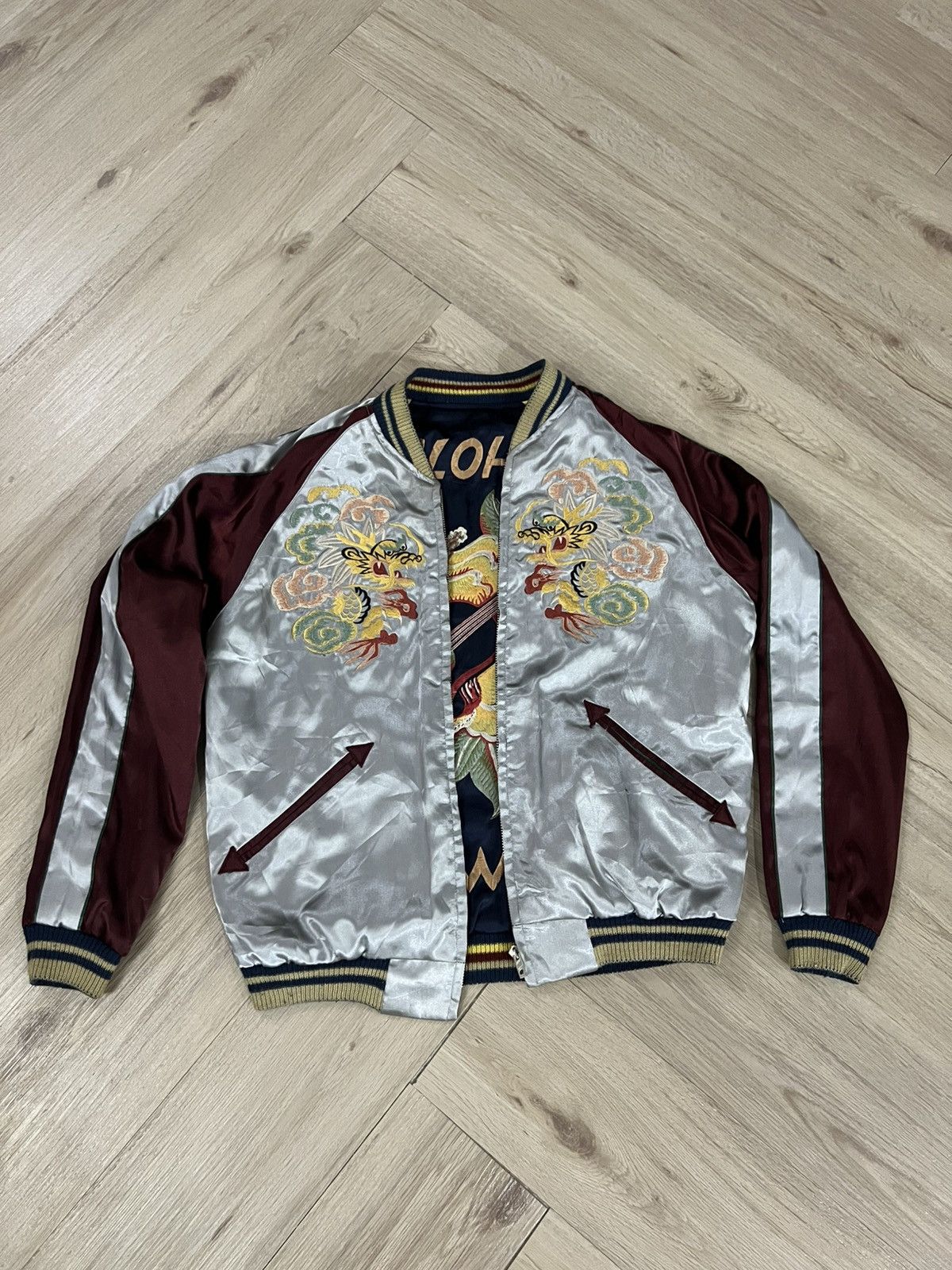 Tailor Toyo × Vintage Vintage Sukajan Tailor Toyo Reversible Jacket Size US S / EU 44-46 / 1 - 3 Thumbnail