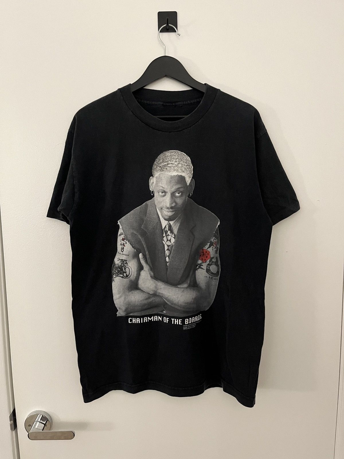 image of Vintage Dennis Rodman Shirt in Black, Men's (Size XL)