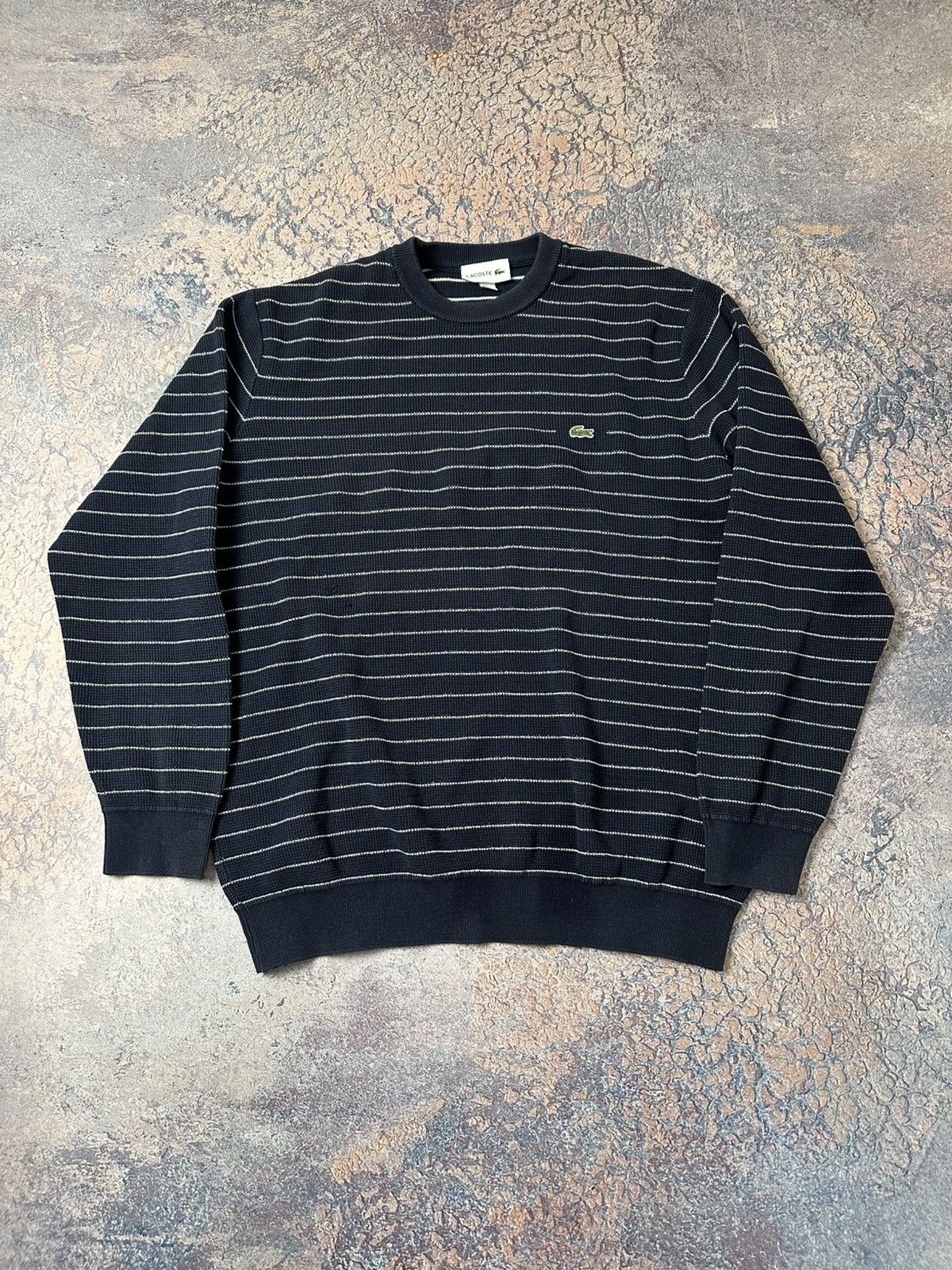 Lacoste Vintage Lacoste Sweater Knit Formal Jumper Blue Size US XL / EU 56 / 4 - 1 Thumbnail