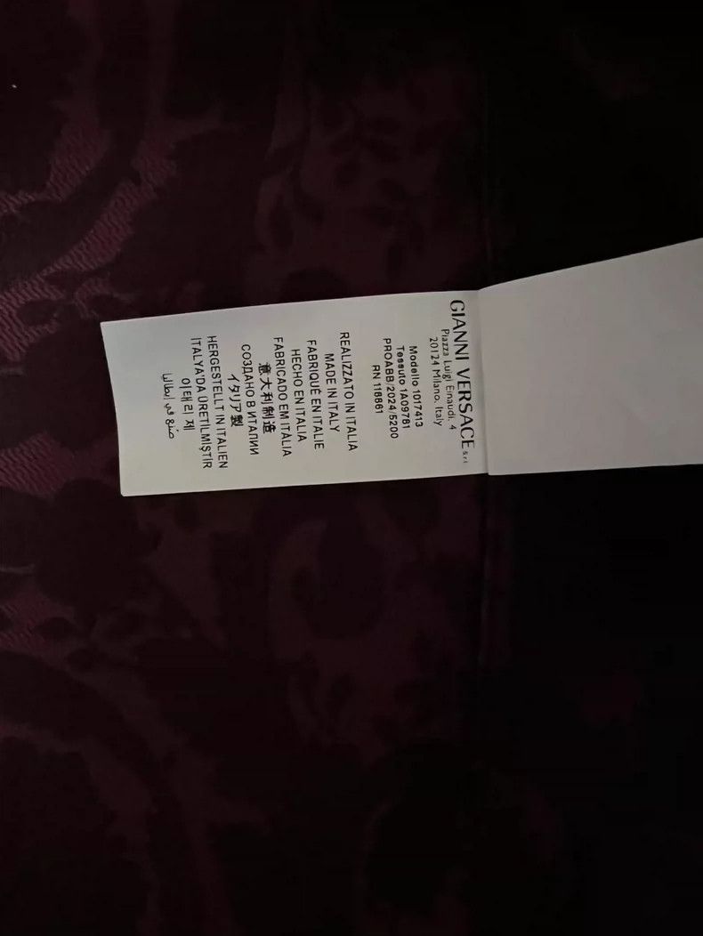 Versace Versace Flight jacket lambskin sleeves with hooded design Size US XXL / EU 58 / 5 - 4 Thumbnail