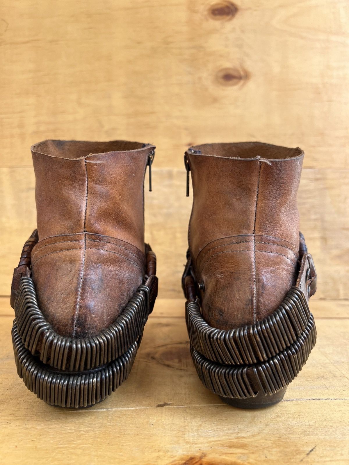 FREEBIRD Freebird by Steven Brown size 8 Brass Hardware Ankle Boot Size US 8 / IT 38 - 8 Thumbnail