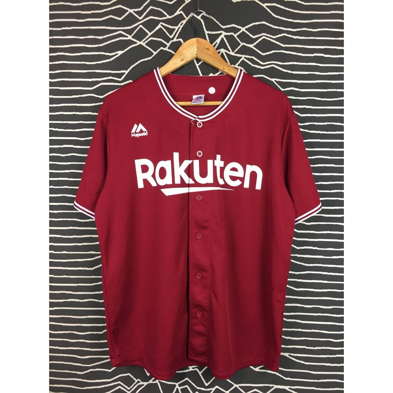 MLB × Majestic Majestic Tohoku Rakuten Golden Eagles Baseball Jersey Size US L / EU 52-54 / 3 - 1 Thumbnail