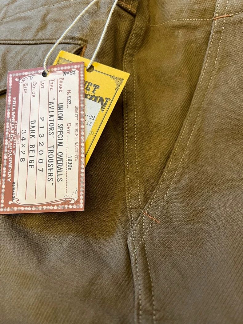 Freewheelers FREEWHEELERS Classic Avatar Work Pants Size US 34 / EU 50 - 7 Thumbnail