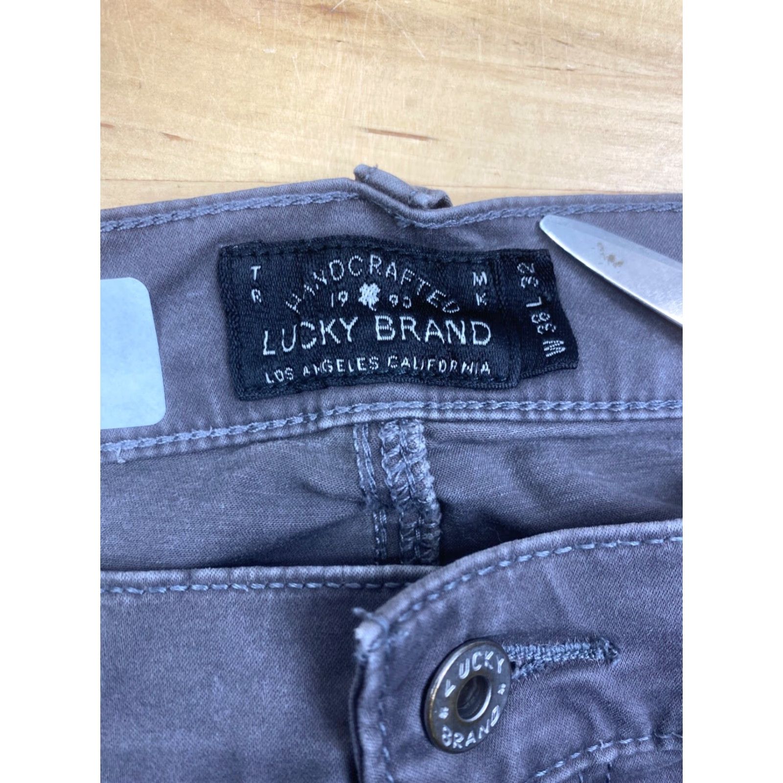 Lucky Brand Lucky Brand 121 Heritage Slim Jeans Mens 38x29 Gray Casual Slim Straight Jeans Men 38 29 Gray Lucky Brand 121 Heritage Slim Jeans Mens Size US 38 / EU 54 - 6 Thumbnail