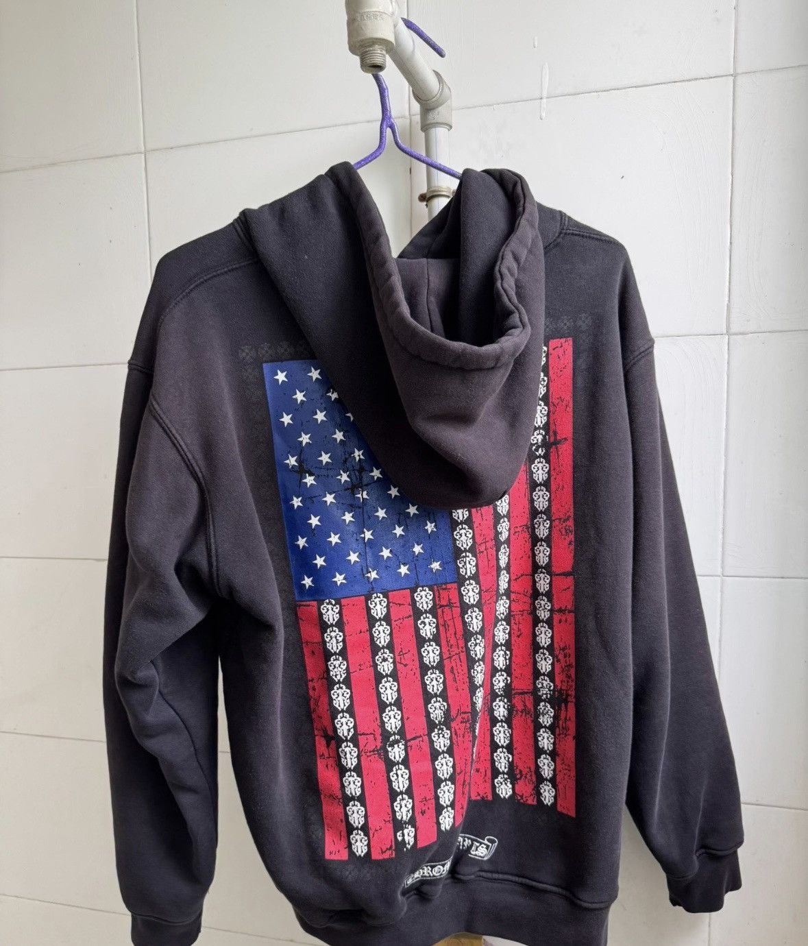 Chrome Hearts Chrome hearts flag hoodie Size US L / EU 52-54 / 3 - 1 Thumbnail
