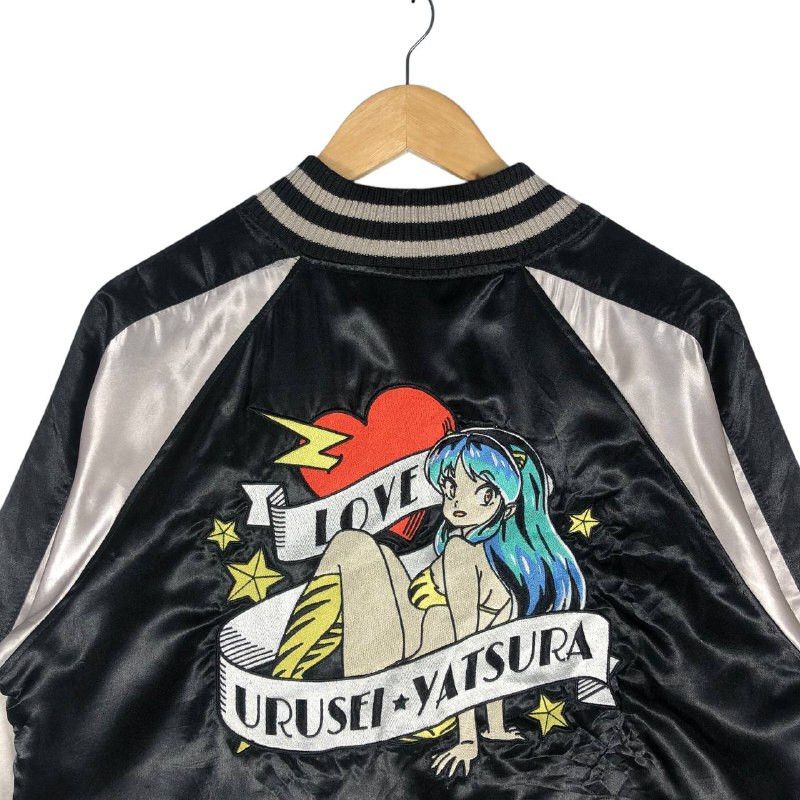 Anime × Japanese Brand Vintage Urusei-Yatsura Zipper Varsity Jacket Size US L / EU 52-54 / 3 - 7 Thumbnail