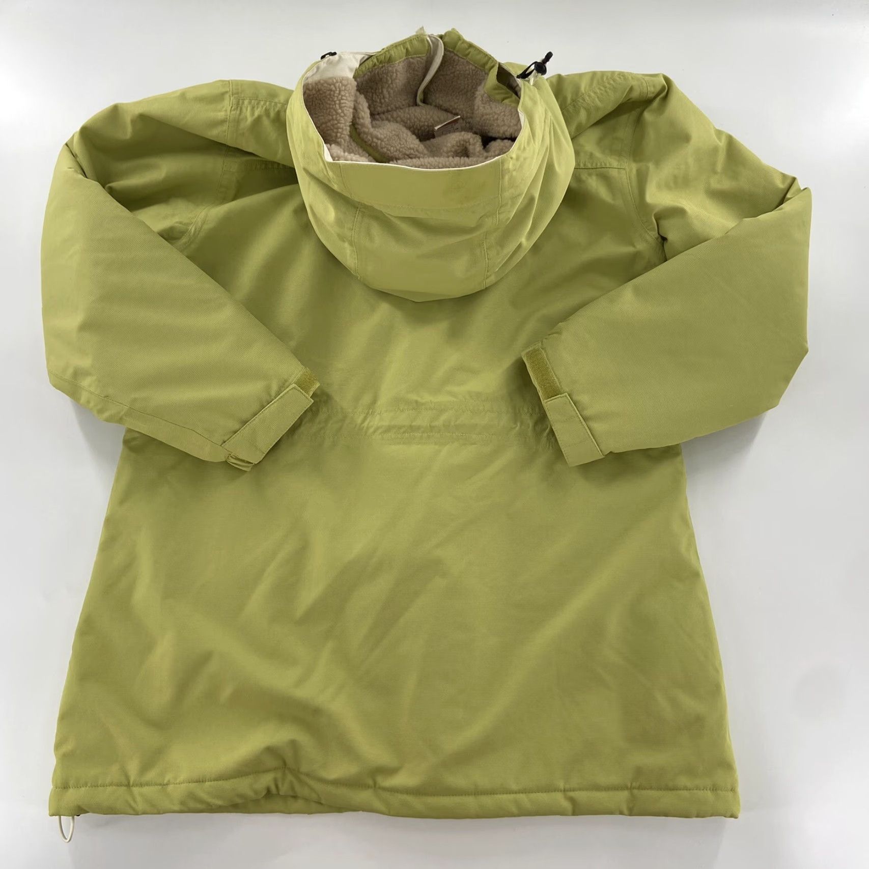 Lands' End Land's End Women's Jacket Large 14-16 Green Hooded Sherpa Lined Zip Up Casual Outdoor Size L / US 10 / IT 46 - 5 Thumbnail