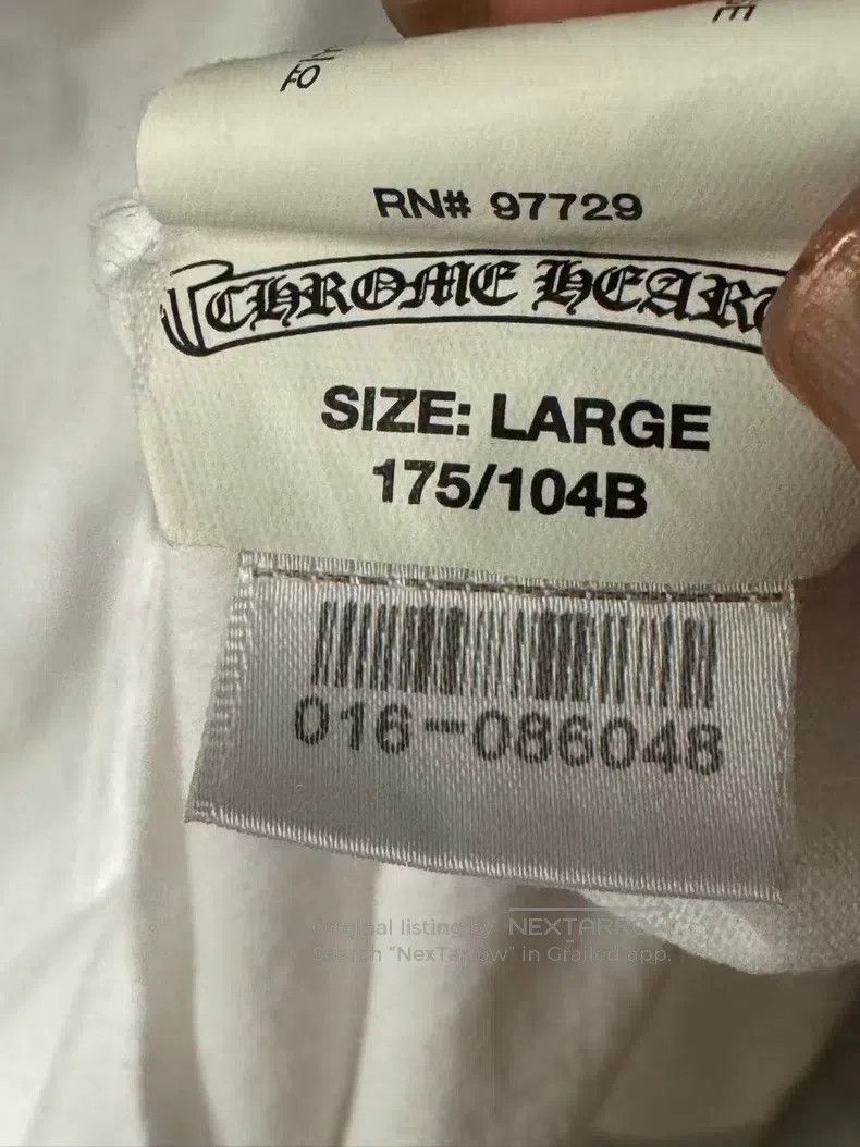 Chrome Hearts CHROME HEARTS Back swear word 'love you' short-sleeve T-sh Size US L / EU 52-54 / 3 - 4 Thumbnail