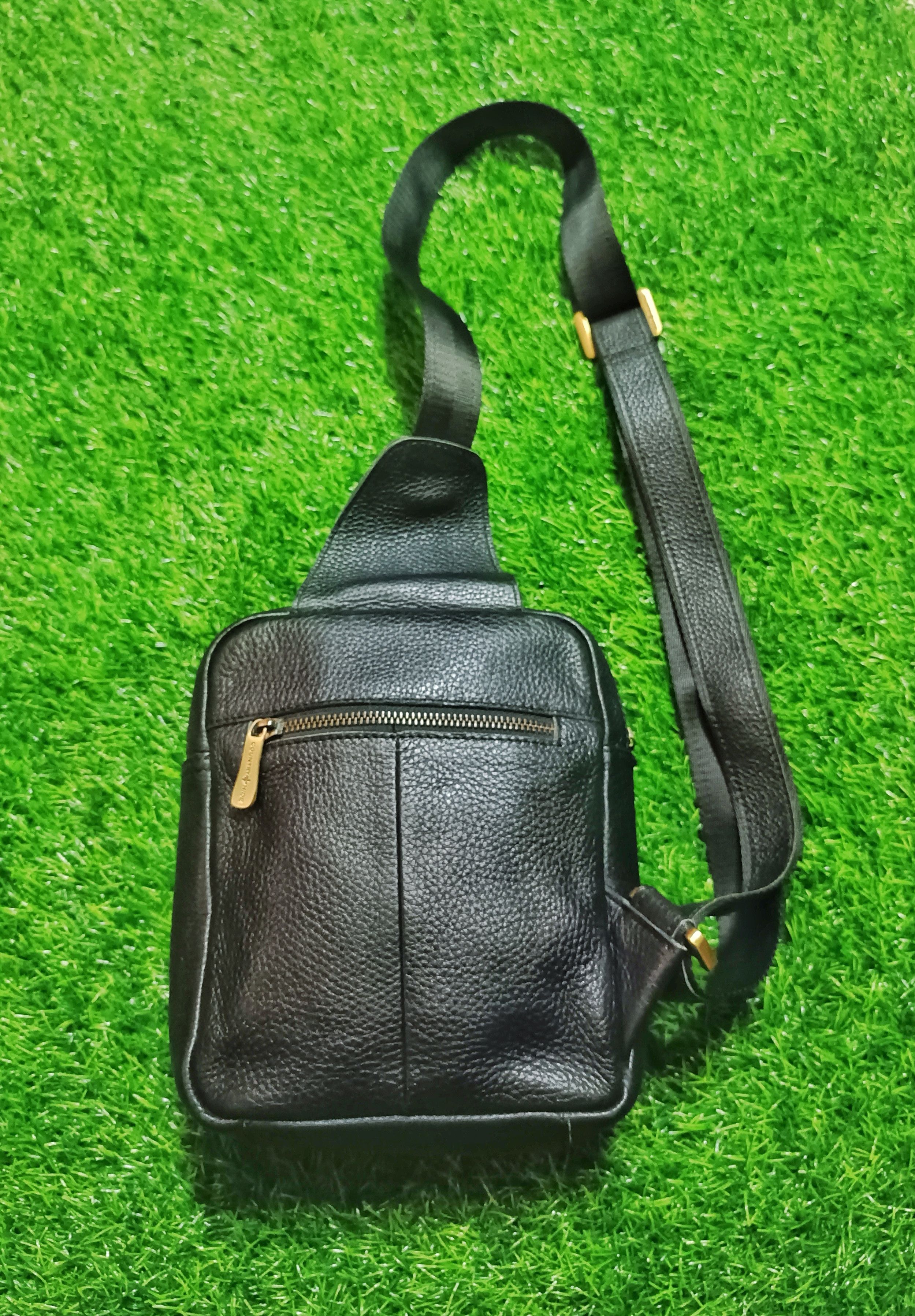 Leather COUNTRY HIDE ORIGINAL LEATHER CHESTBAG POUCHBAG COUNTRYHIDE Size ONE SIZE - 3 Thumbnail