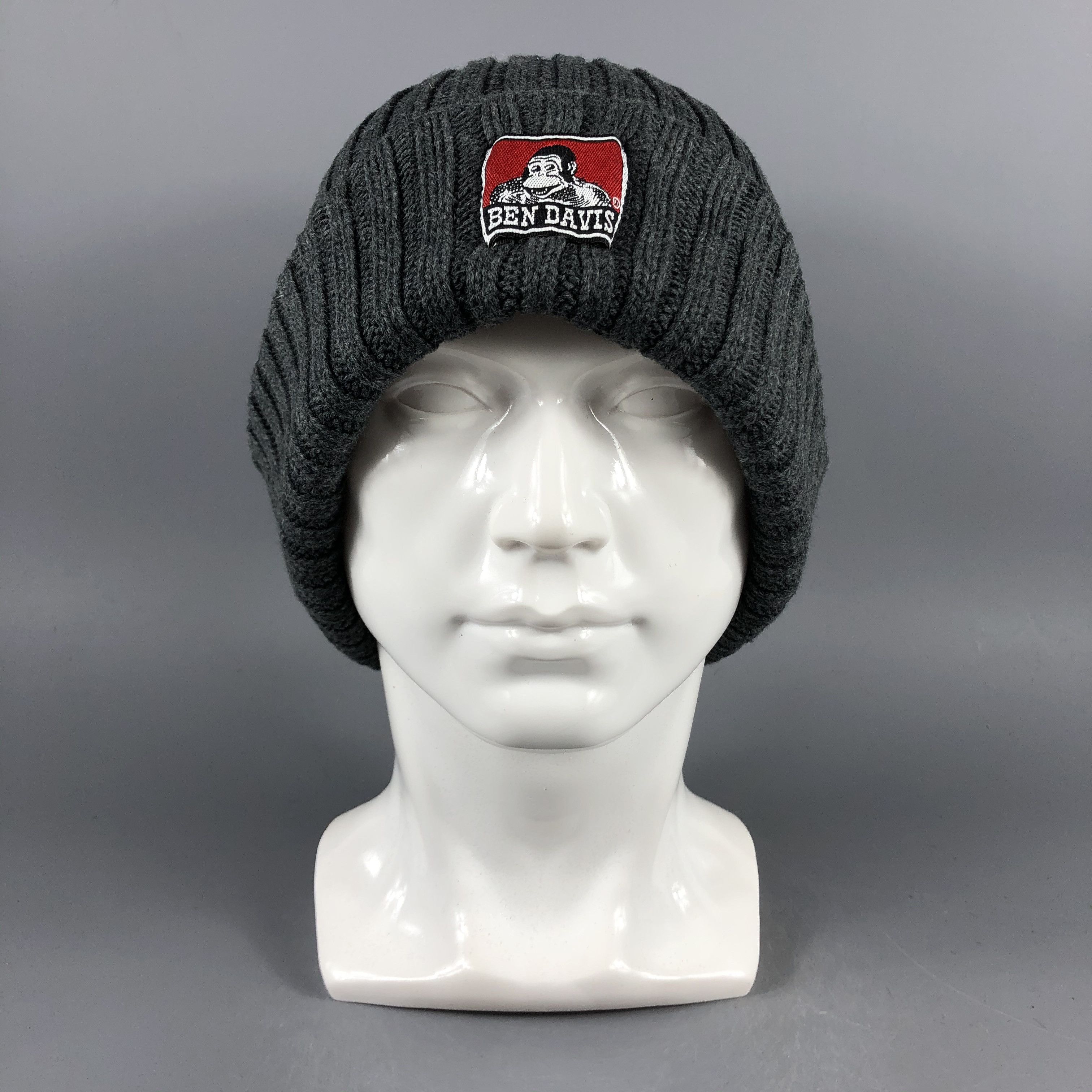 Ben Davis × Vintage Ben Davis Beanie Snow Hat Snow Cap -D1278 Size ONE SIZE - 2 Thumbnail