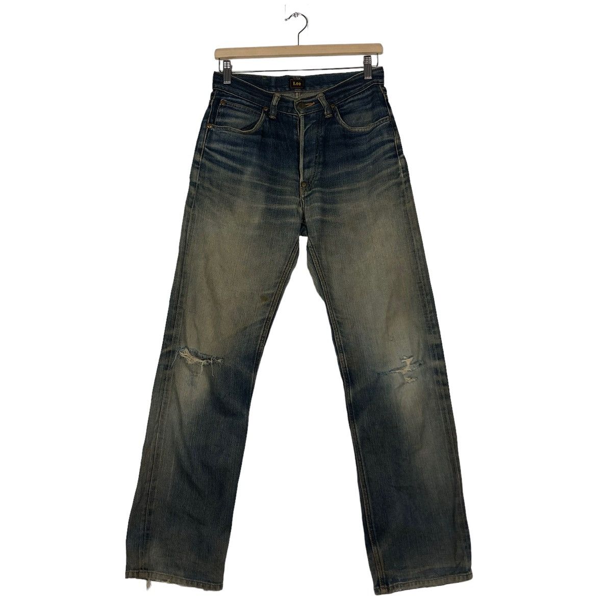 Japanese Brand 🔥VINTAGE DENIM JEANS LEE UNION MADE SANFORIZED Size US 30 / EU 46 - 1 Thumbnail