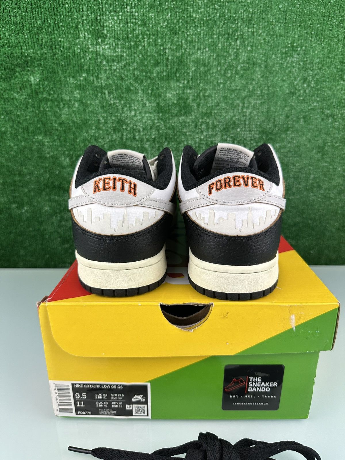 Nike SB Nike SB Dunk Low x HUF San Francisco Size 9.5 Size US 9.5 / EU 42-43 - 7 Thumbnail