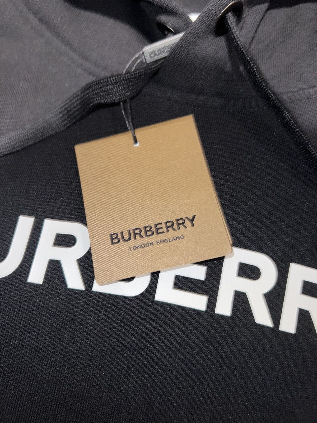 Burberry Burberry Logo Hoodie Size US L / EU 52-54 / 3 - 3 Thumbnail