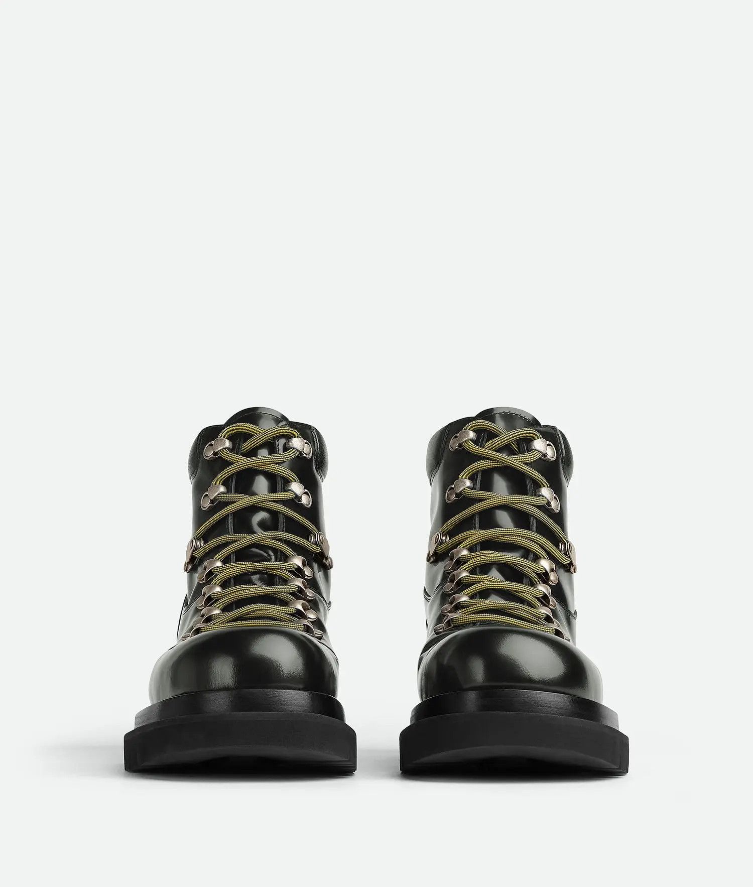 Bottega Veneta o1n1vont1224 Lug Hiking Ankle Boots in Dark Green Size US 7.5 / EU 40-41 - 5 Thumbnail