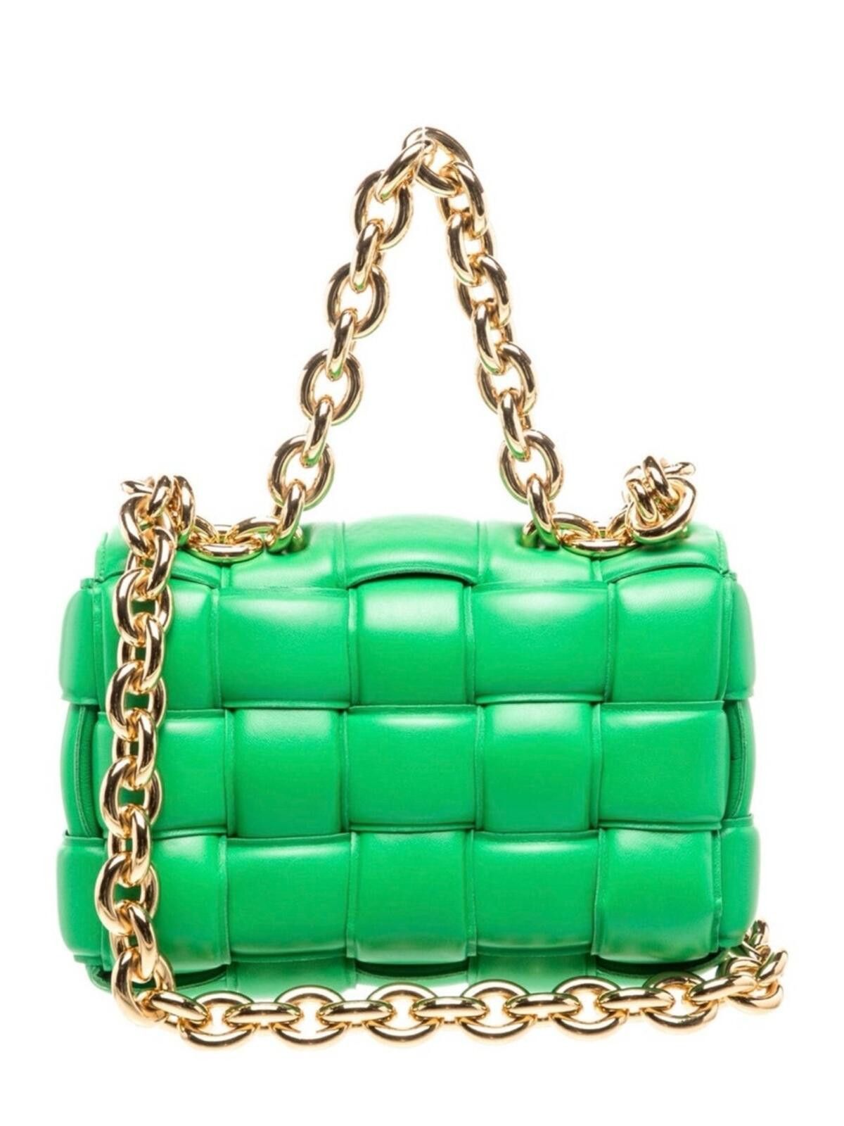 Bottega Veneta Bottega Veneta Leather Chain Padded Cassette Size ONE SIZE - 3 Thumbnail