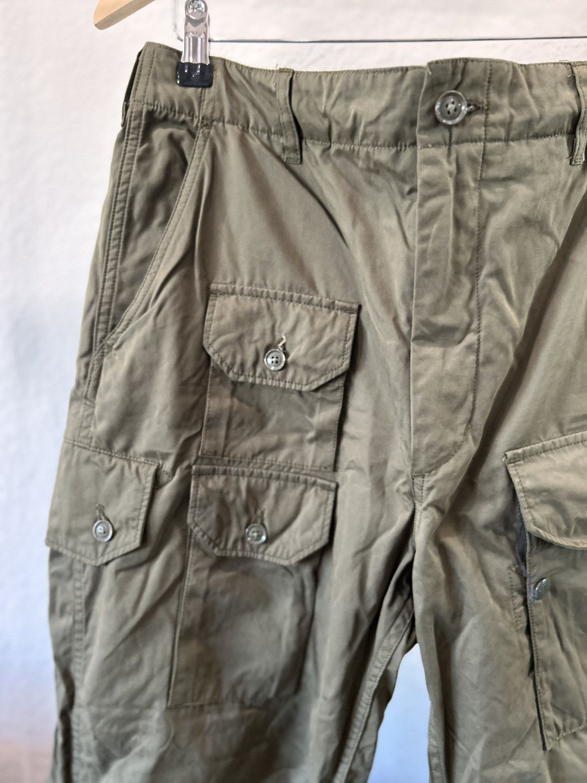 Engineered Garments FW22 Flight Pant Olive PC Cloth size S Size US 32 / EU 48 - 5 Thumbnail