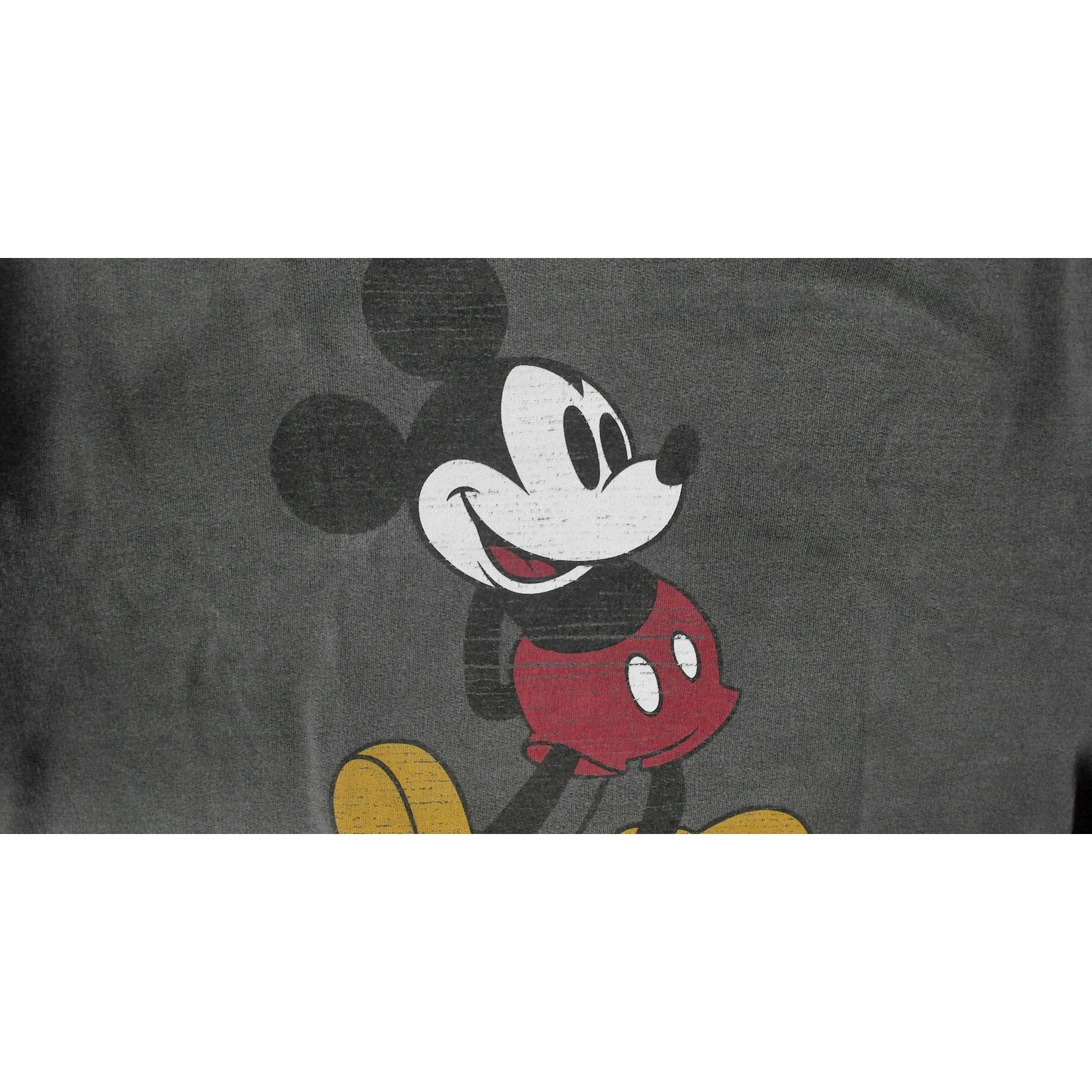 Disney Y2K Disney Faded Boxy Drop-Shoulder Mickey Mouse Sweatshirt Size US L / EU 52-54 / 3 - 9 Thumbnail