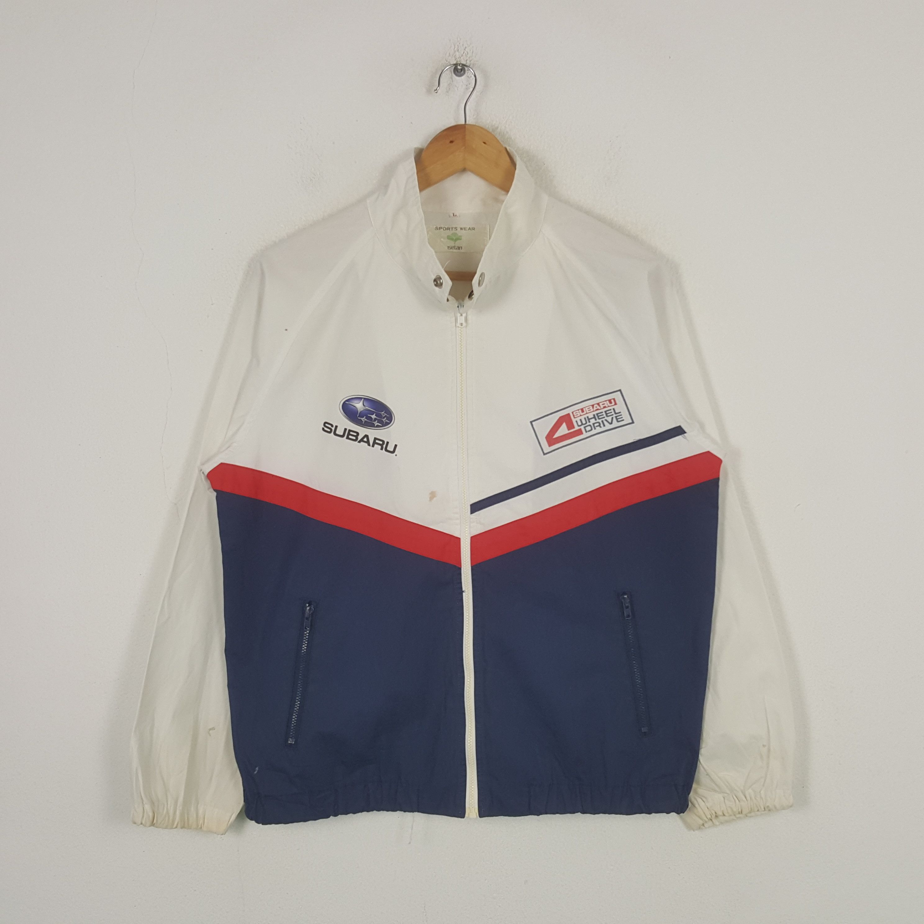 Japanese Brand Vintage Subaru Rally Team Custom Windbreaker Jacket RR20 Size US M / EU 48-50 / 2 - 3 Thumbnail