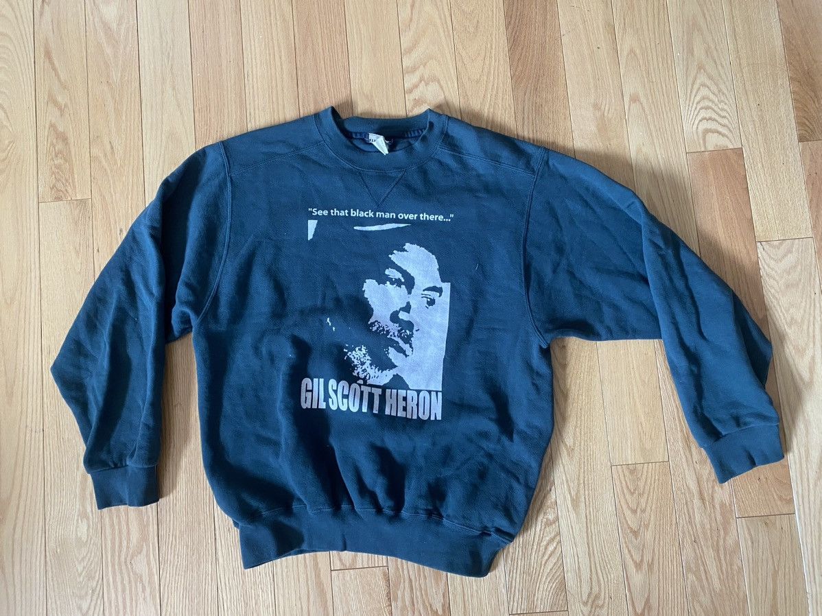 Russell Athletic Vintage Russell Gill Schott Heron Print Crewneck Size US S / EU 44-46 / 1 - 1 Thumbnail