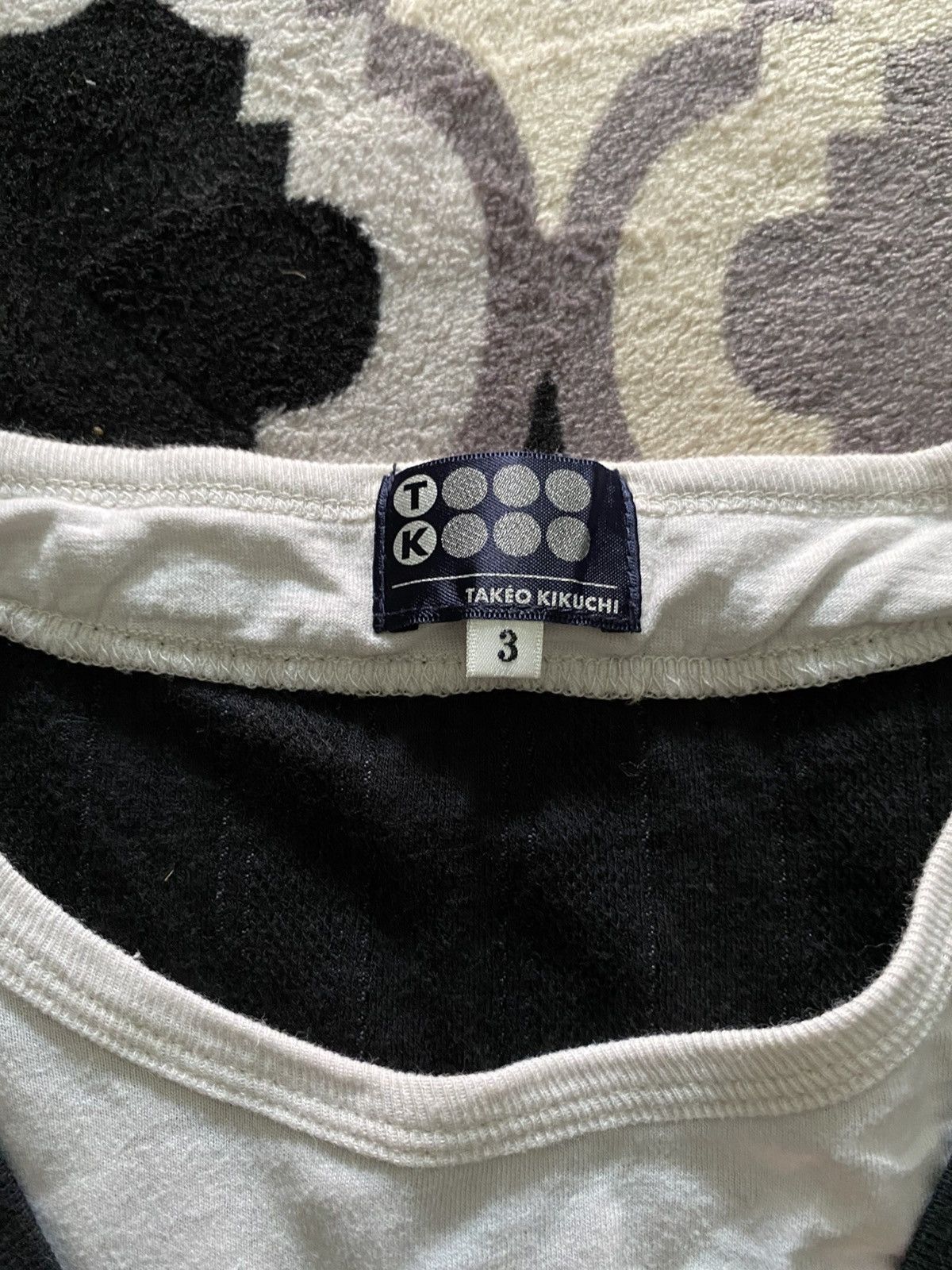 PPFM Tekeo kikuchi striped double layers longsleeve tshirt Size US L / EU 52-54 / 3 - 4 Thumbnail