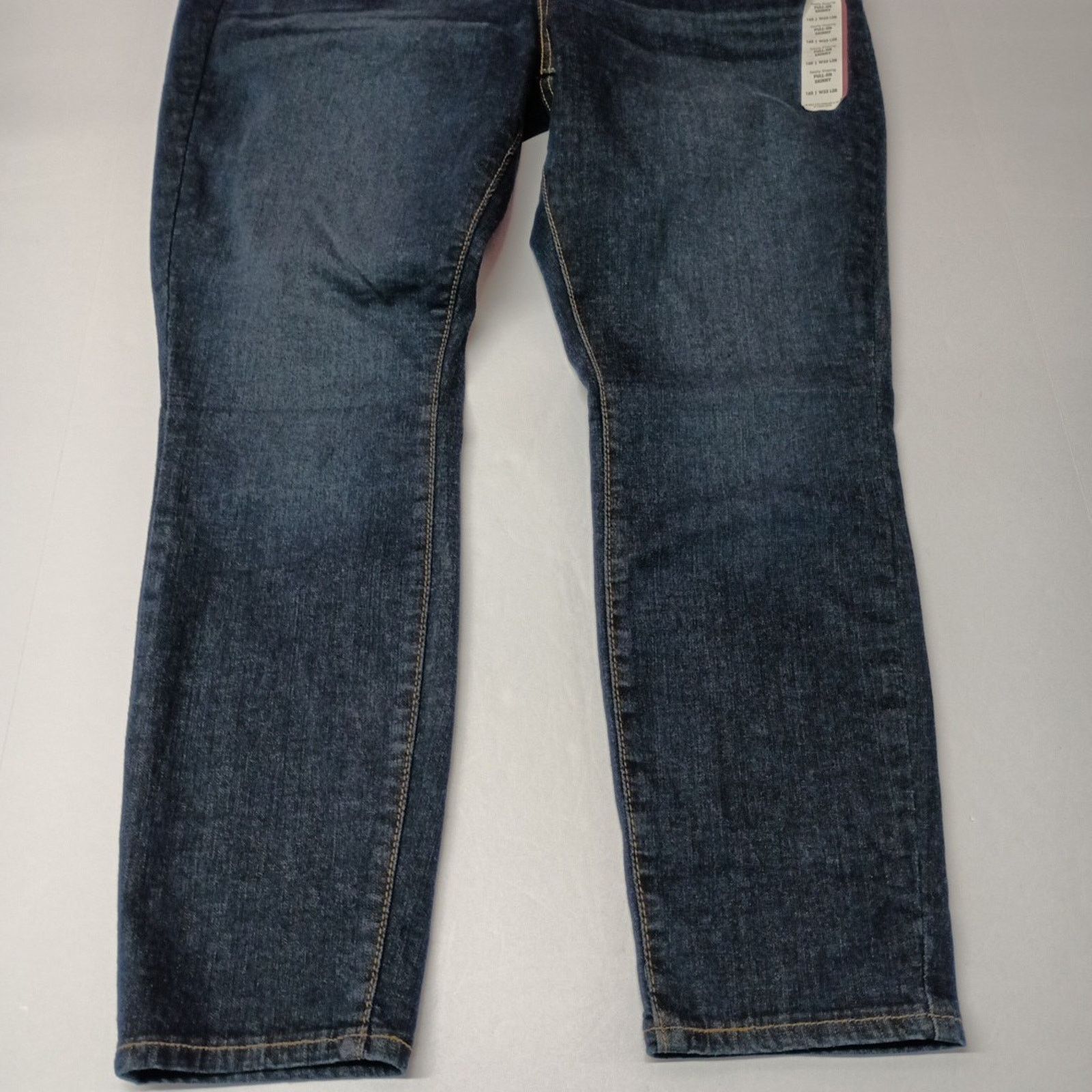 Levi's Levi Strauss Shaping Pull-On Skinny Jeans Size 16S 33x28 Size 38" / US 16 / IT 52 - 3 Thumbnail