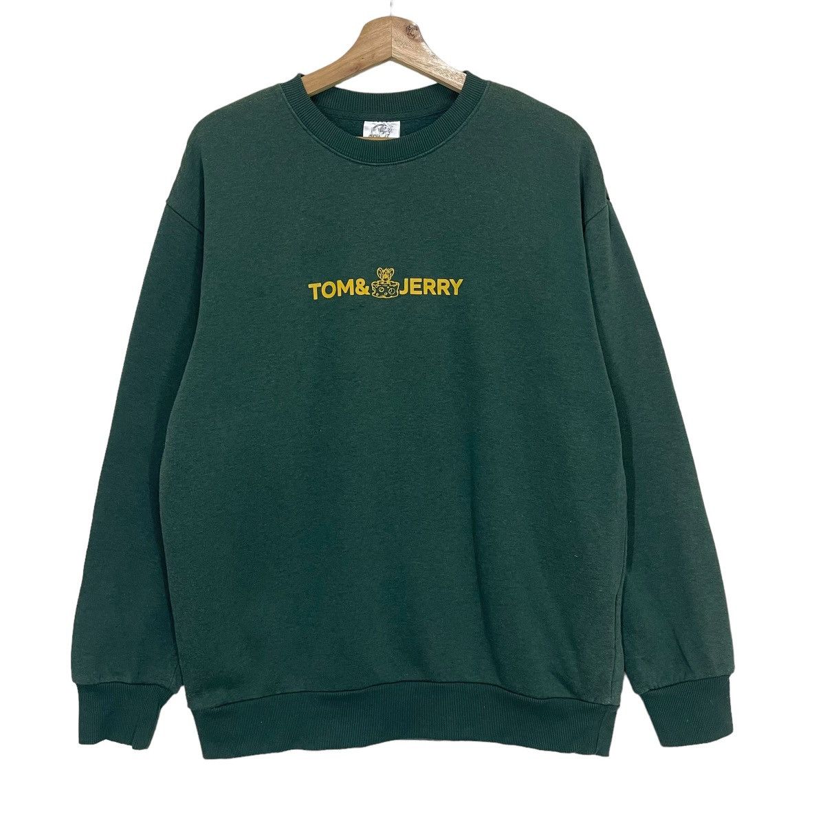 Cartoon Network Tom and Jerry Big Logo Printed Crewneck Sweatshirt Size M Size US M / EU 48-50 / 2 - 5 Thumbnail