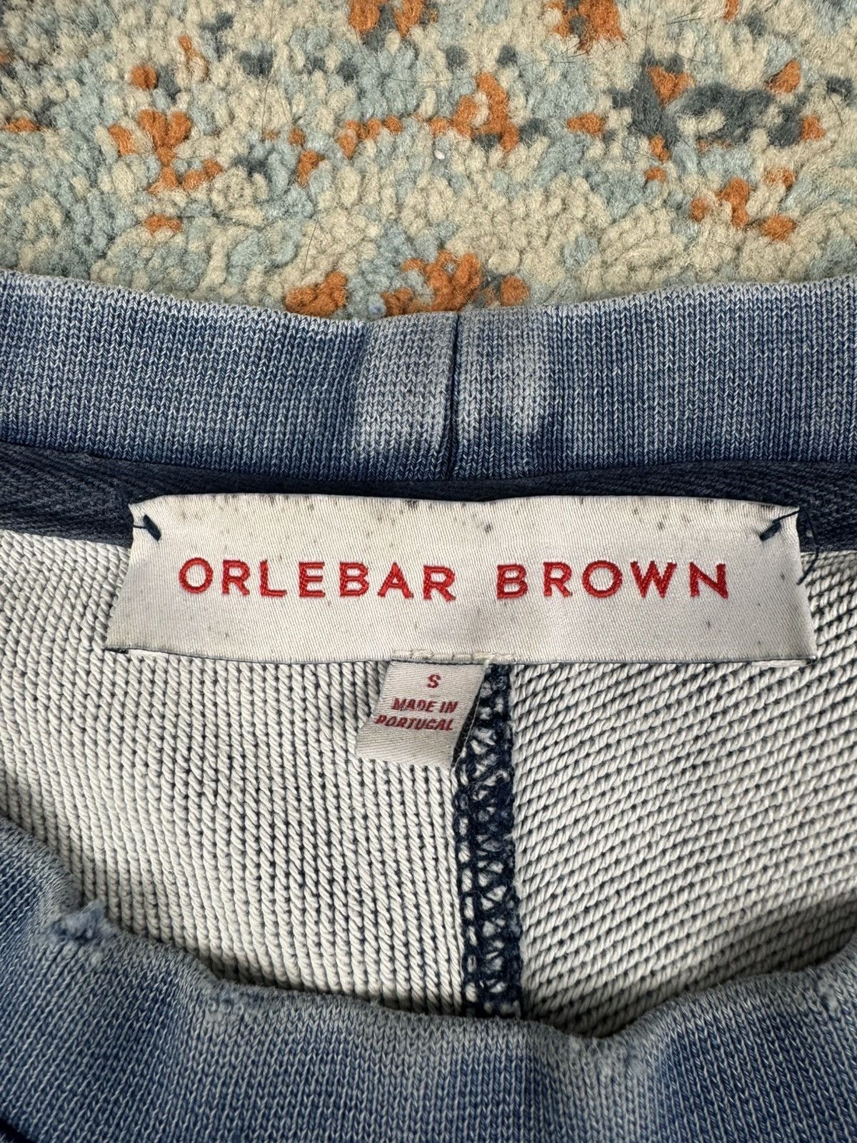 Orlebar Brown Orlebar Brown washed glove sleeve basic essential sweatshirt Size US S / EU 44-46 / 1 - 11 Thumbnail