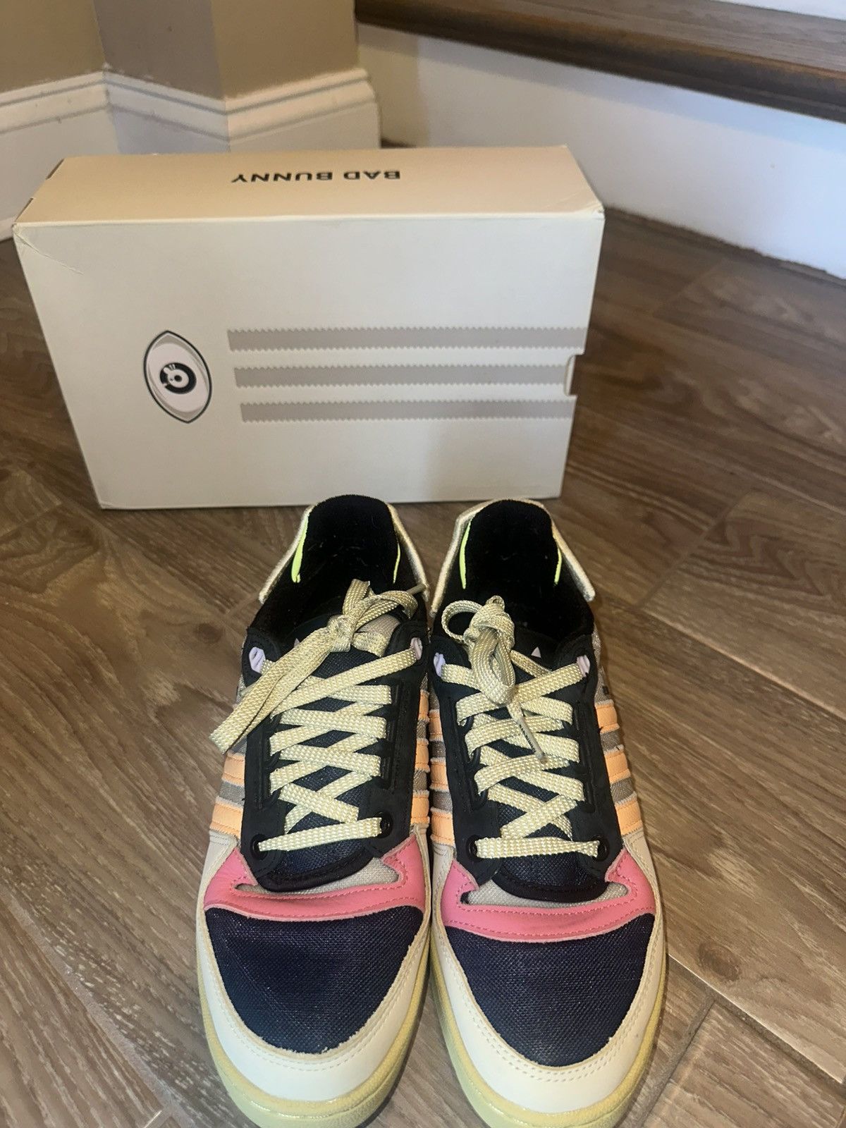 Adidas Bad Bunny x Adidas Forum Powerphase Size US 8 / IT 38 - 3 Thumbnail