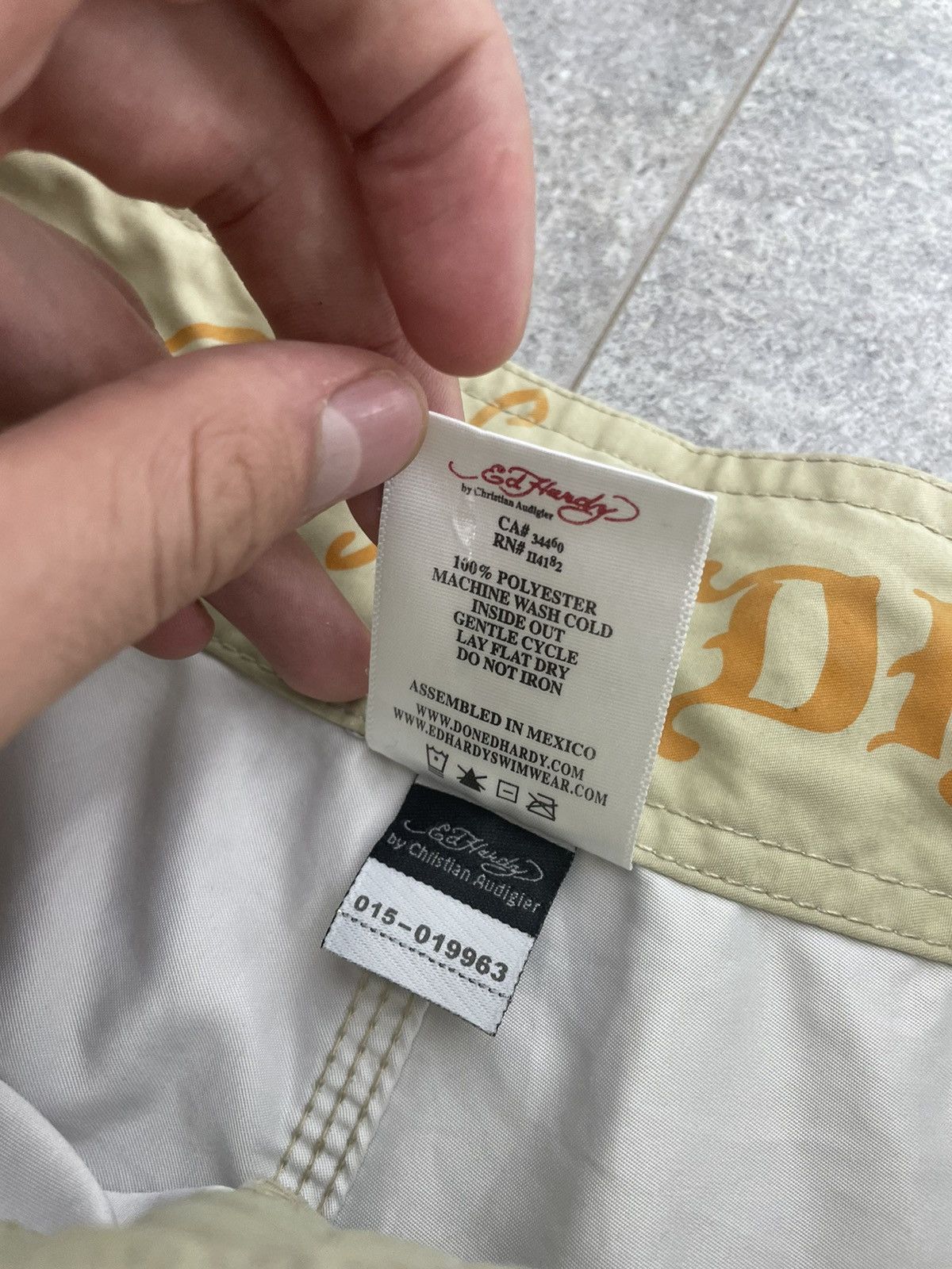 Ed Hardy × Vintage Vintage Ed Hardy swimming shorts trunks Size US 32 / EU 48 - 9 Thumbnail