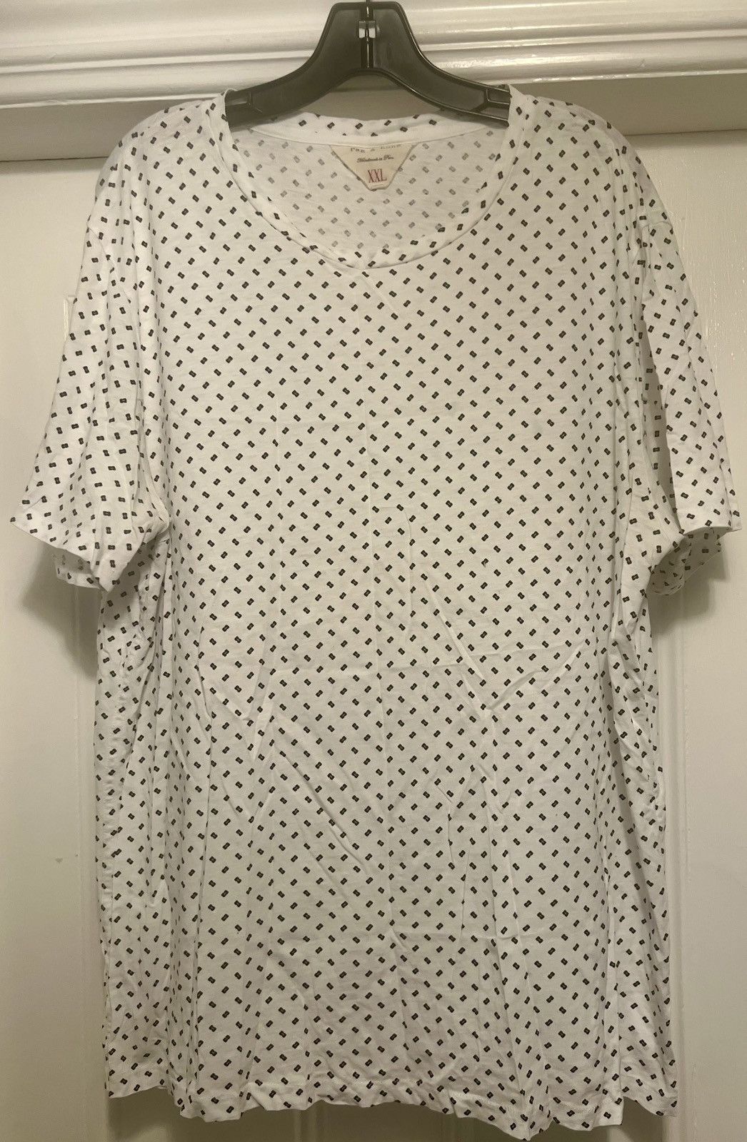 Rag & Bone Authentic Rag & Bone White Tee Black & Grey Graphic Peru XXL Size US XXL / EU 58 / 5 - 1 Thumbnail