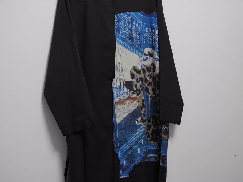 Yohji Yamamoto Yohji Yamamoto 2019SS Ukiyo-e Military Coat 2503-Nextarrow Size US L / EU 52-54 / 3 - 4 Thumbnail