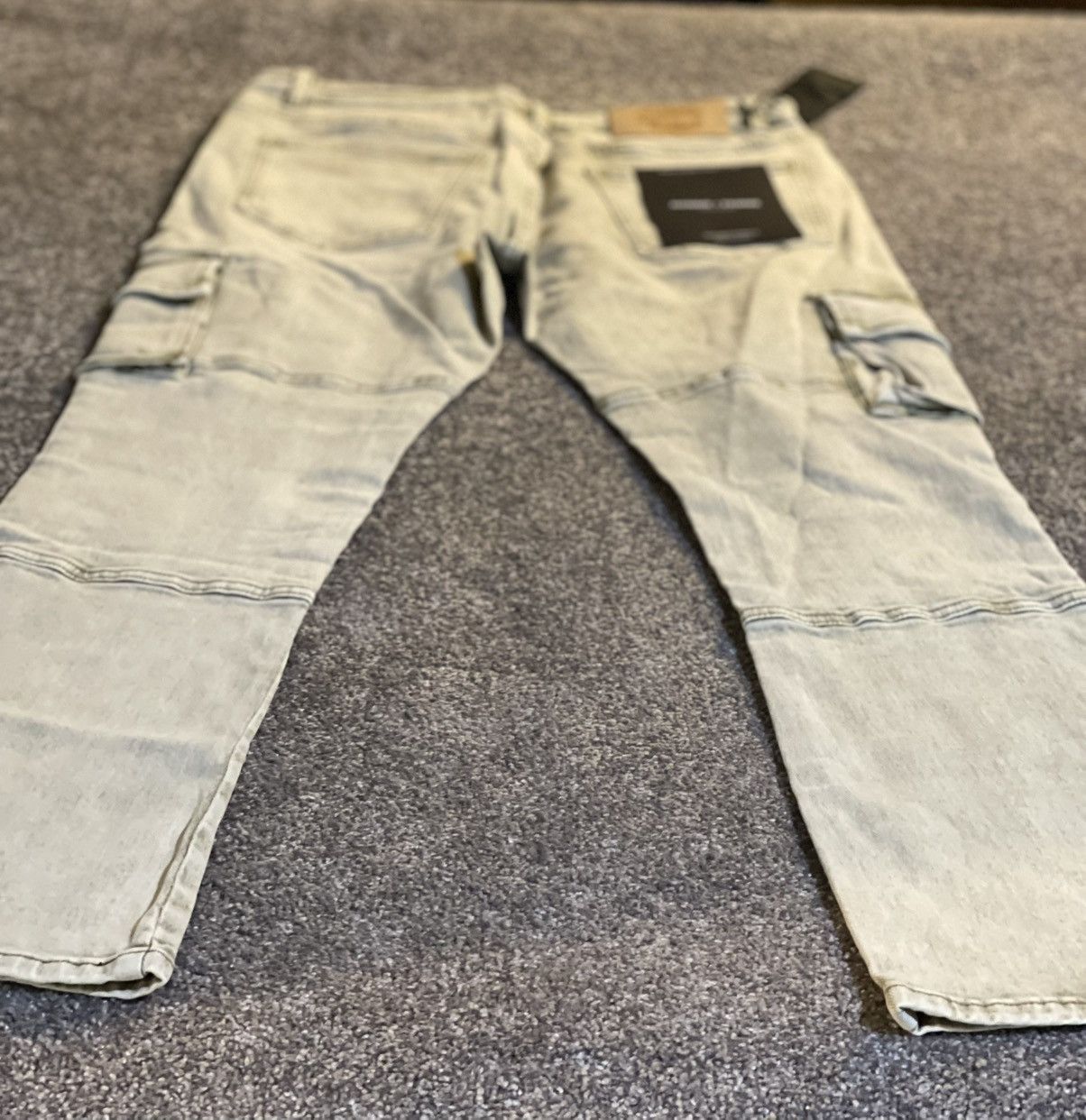 Homme + Femme La Homme + Femme Denim Strapped Cargo Sz 34 Size US 34 / EU 50 - 8 Thumbnail