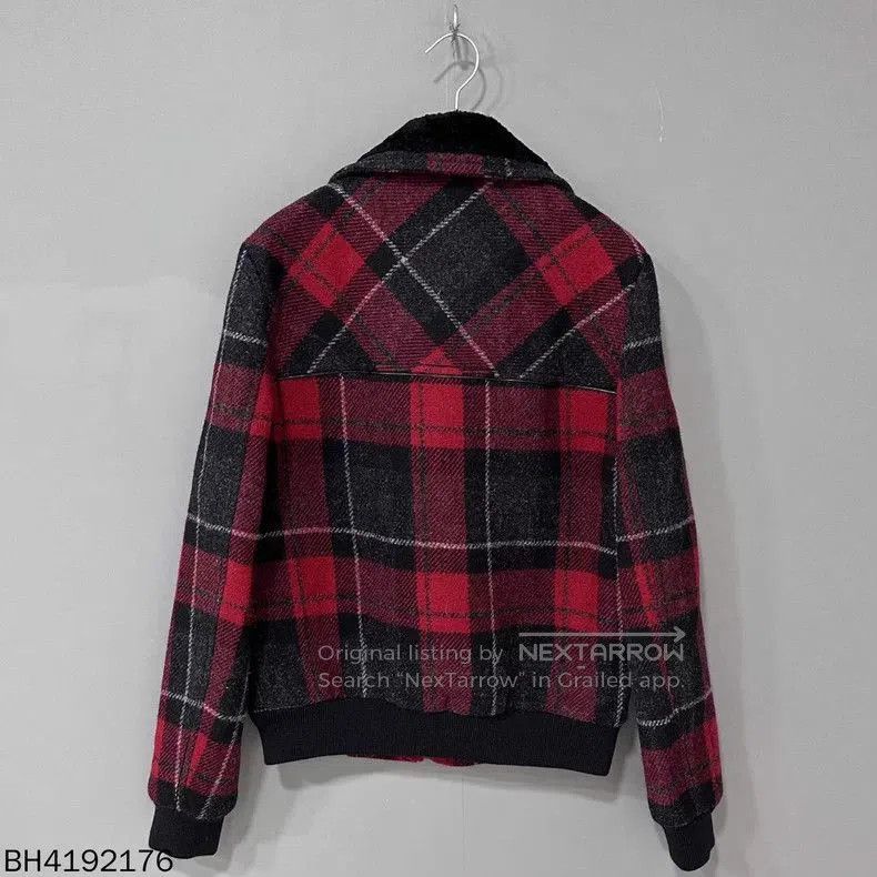 Saint Laurent Paris Saint Laurent Paris Check Zip Jacket. Size US S / EU 44-46 / 1 - 3 Thumbnail