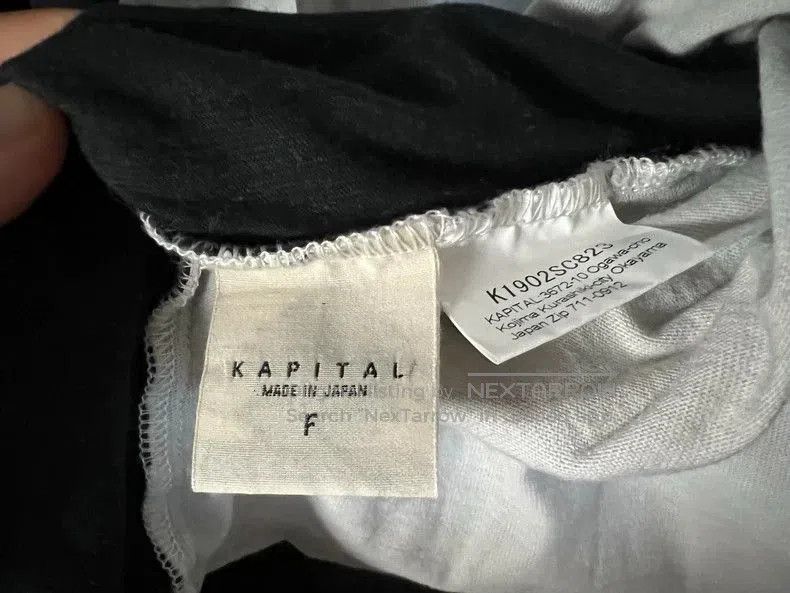 Kapital KAPITAL VINTAGE Skeleton Short Sleeve Tee Size US L / EU 52-54 / 3 - 4 Thumbnail