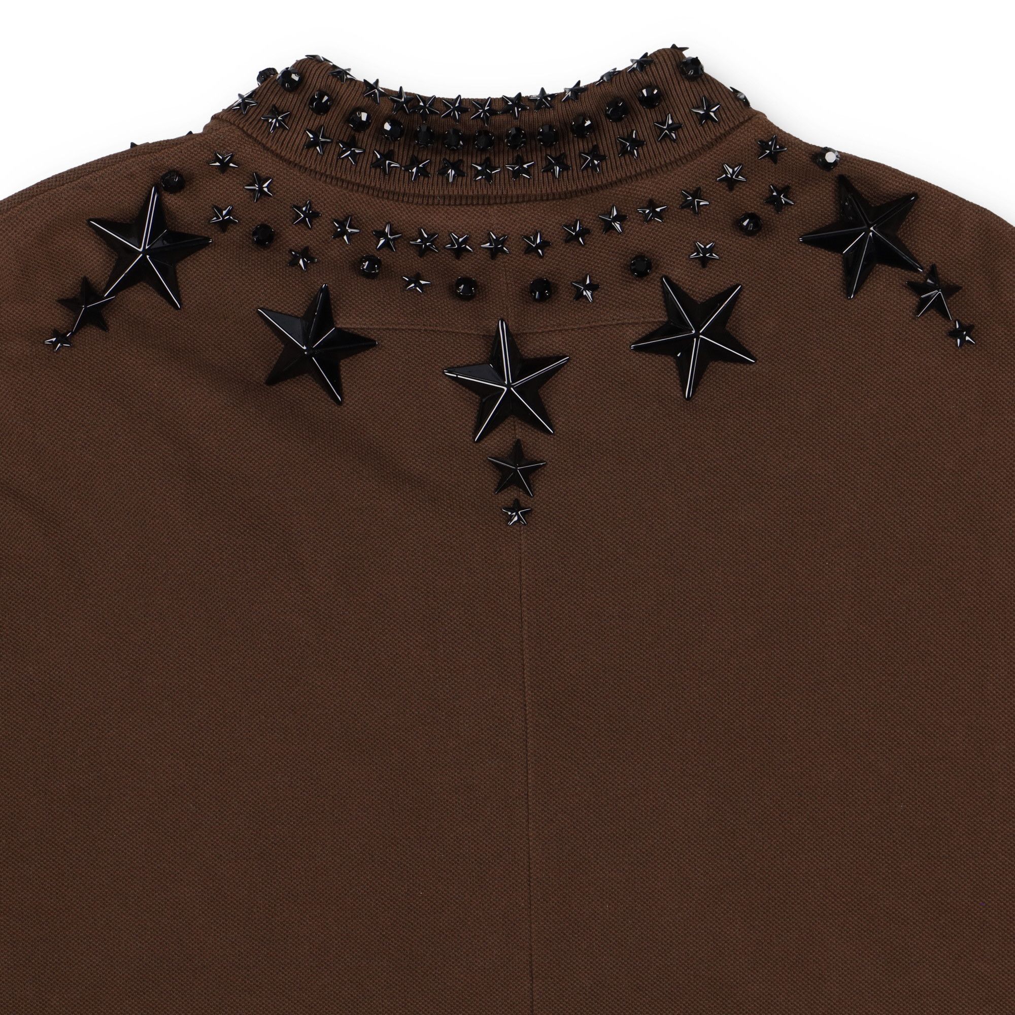Givenchy Runway Brown Swarovski Beads and Stars Polo Size US L / EU 52-54 / 3 - 9 Thumbnail