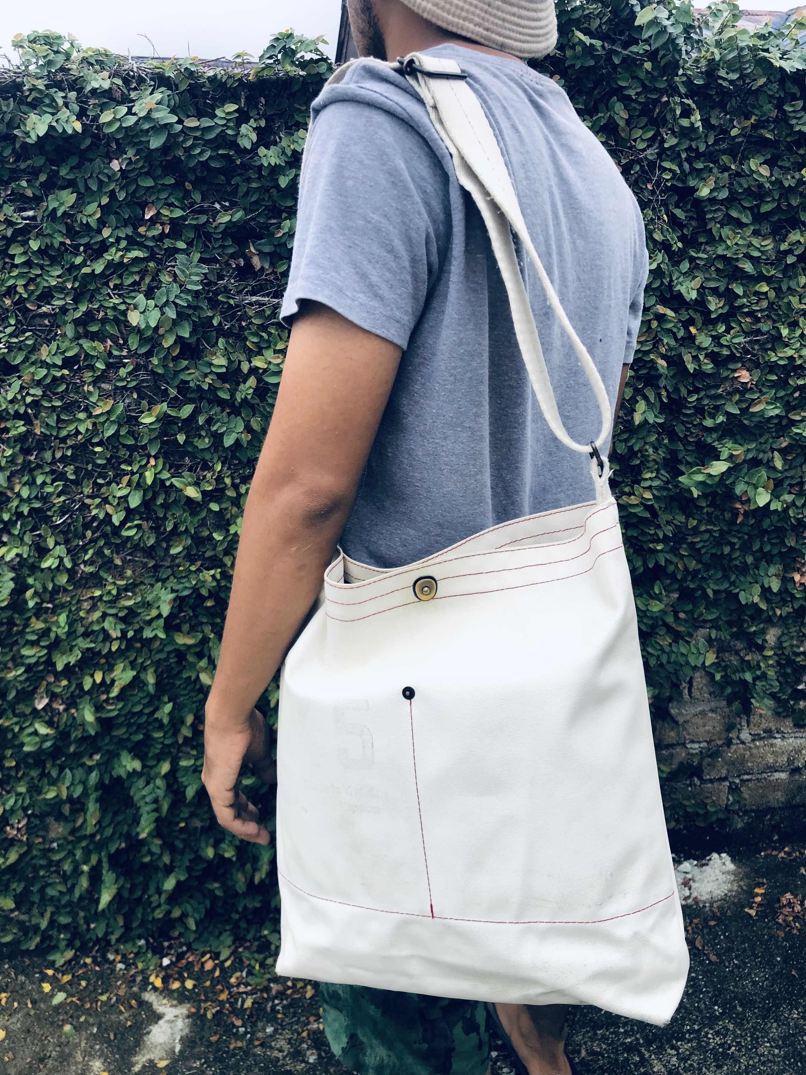 Japanese Brand 045 Yokohama Canvas Crossbody BAG Nippon Made Size ONE SIZE - 20 Thumbnail