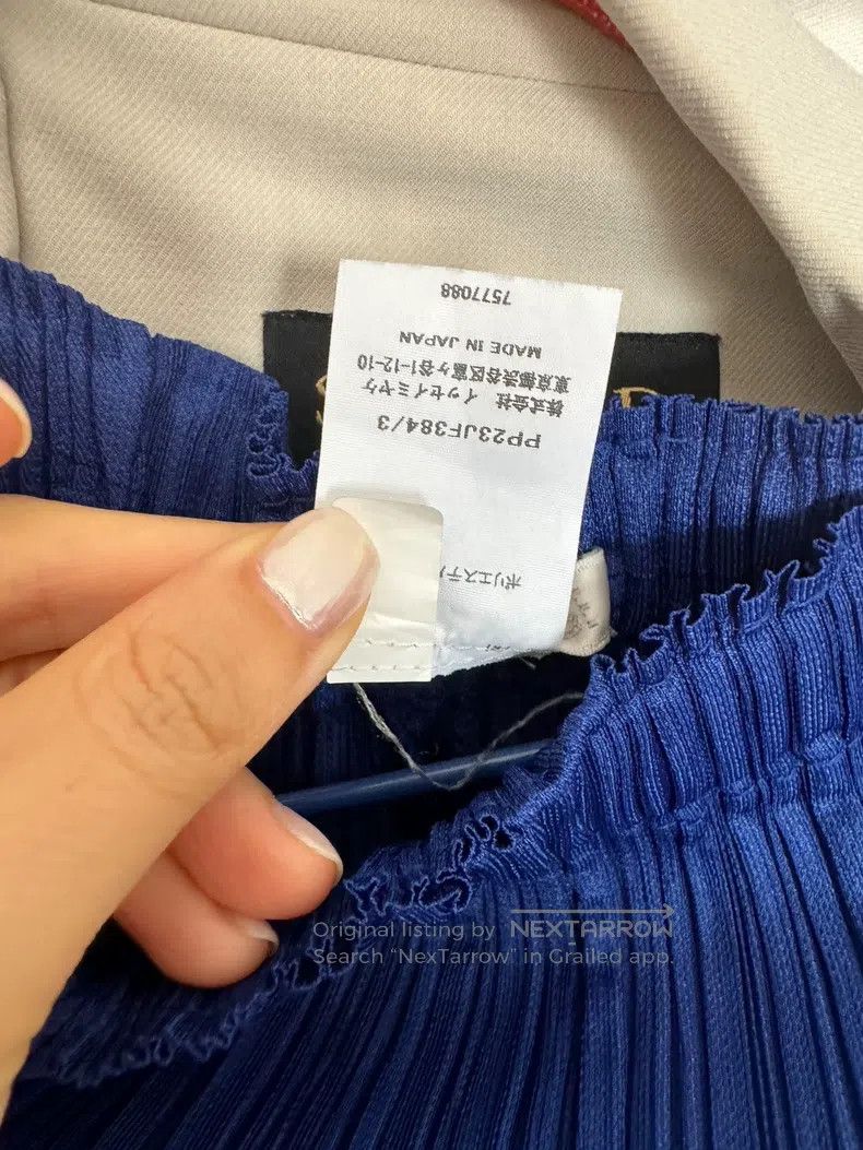 Issey Miyake Issey Miyake size:3 Blue Pants Size 23" - 3 Thumbnail