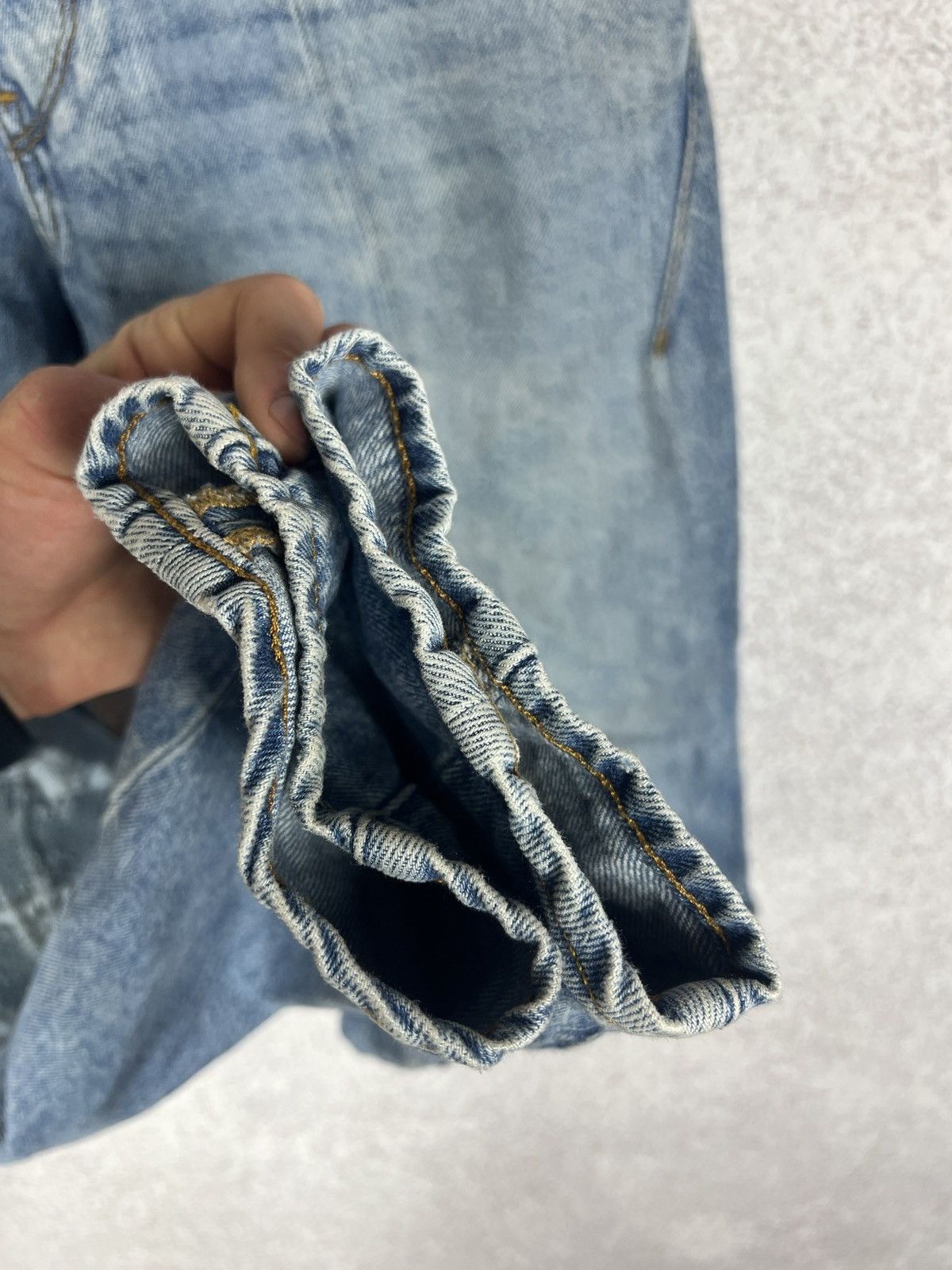 G-Star Men's G-Star Raw Lanc Straight 3D Tapered Jeans Blue Denim Size US 32 / EU 48 - 7 Thumbnail