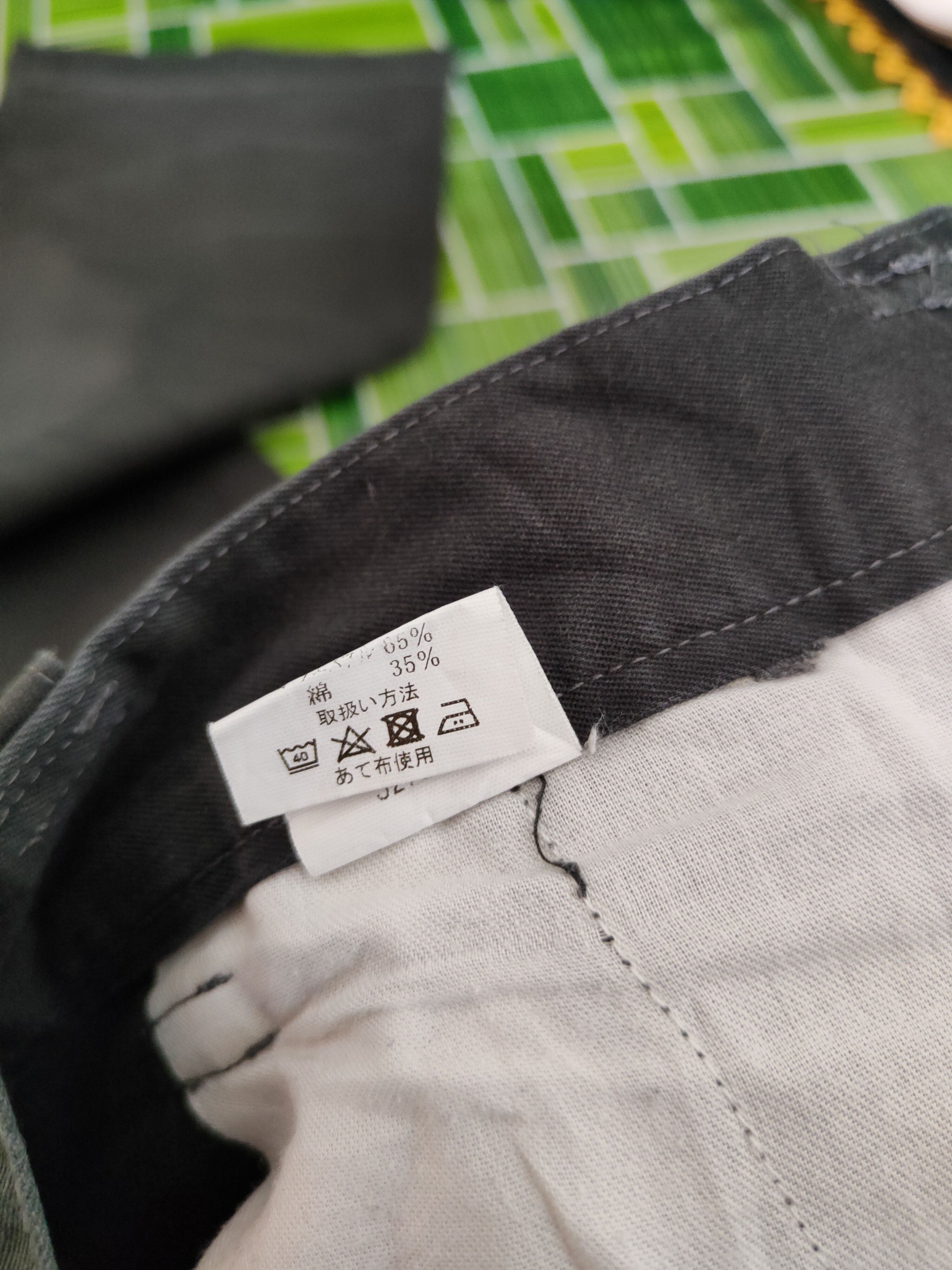 Japanese Brand ZDragon Dark Gray Multipocket Tactical Cargo Pants #S1273 Size US 31 - 15 Thumbnail