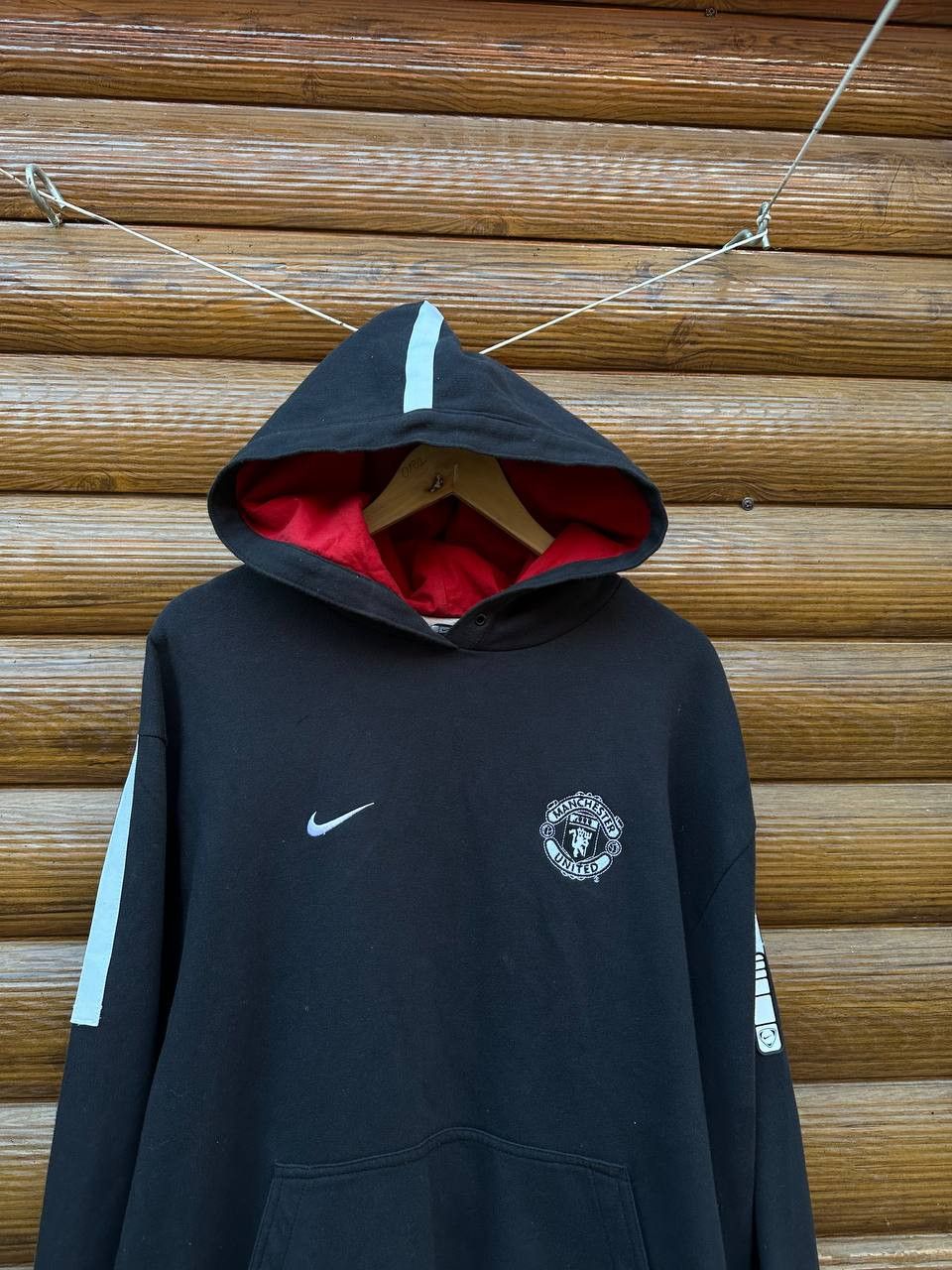 Vintage Vintage Nike Manchester United Hoodie Size US L / EU 52-54 / 3 - 3 Thumbnail
